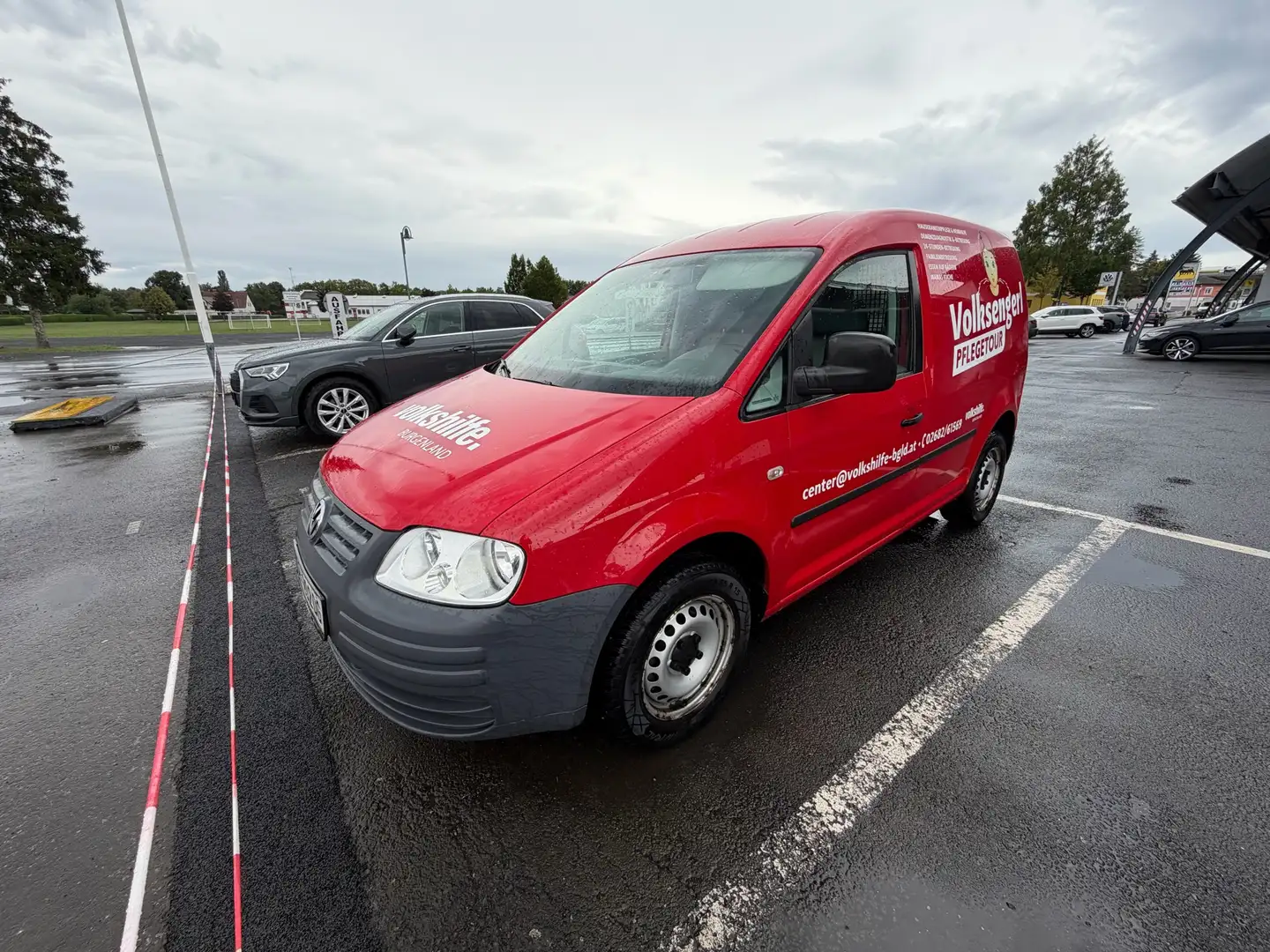 Volkswagen Caddy Maxi Van 2,0 SDI Rot - 1