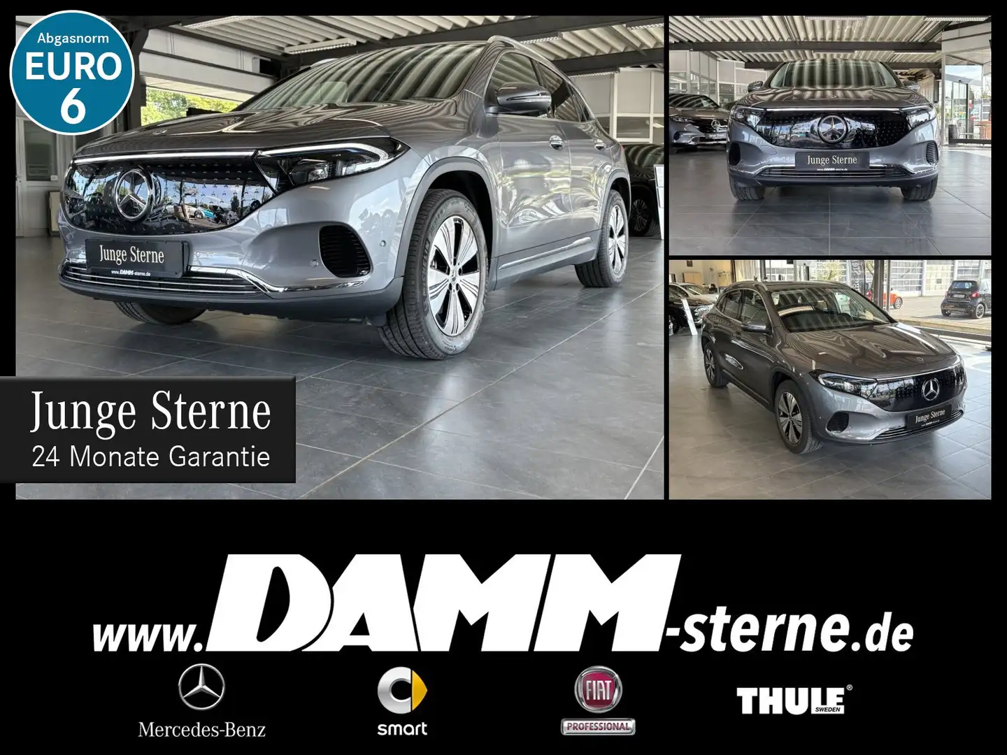Mercedes-Benz EQA 300 EQA 300 4M Progr. Adv./AHK/WDG/Winter-P./+ Flex Grijs - 1