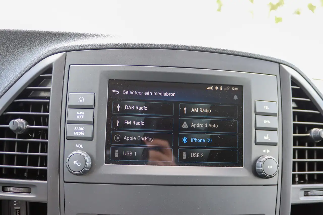 Mercedes-Benz Vito eVito Tourer PRO L2 90 kWh 9-Persoons, DAB, Cruise, миниатюра 22