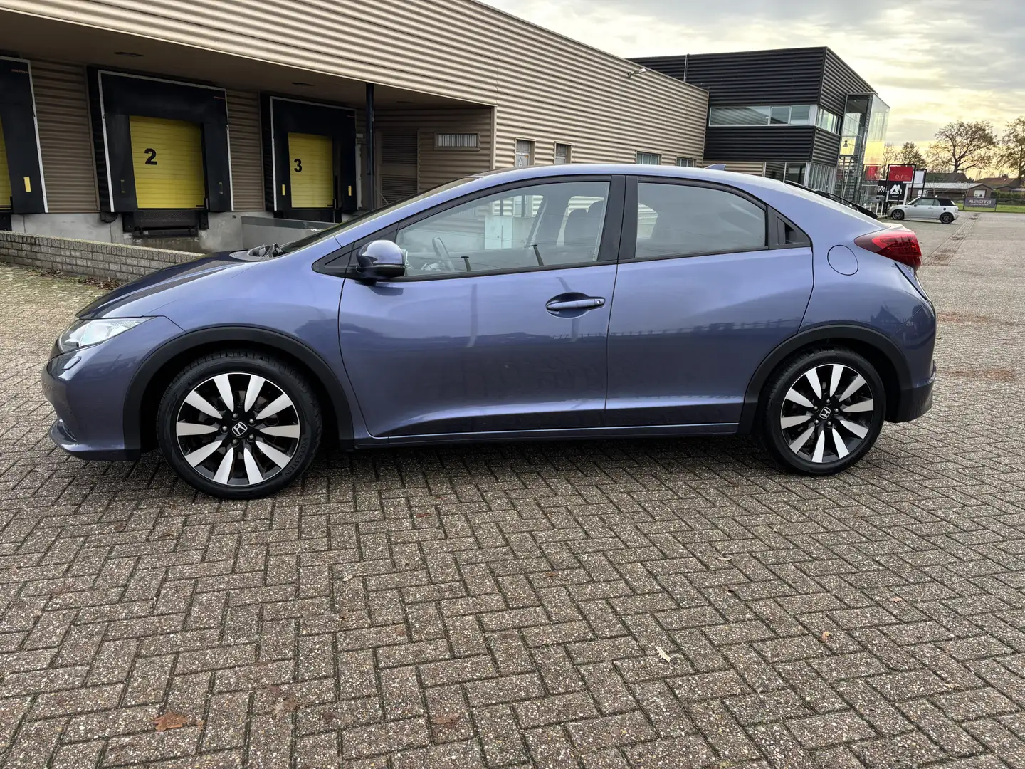 Honda Civic 1.8 Sport 150 pk [ fm navi,camera,ecc,cruise,lmv ] Bleu - 2