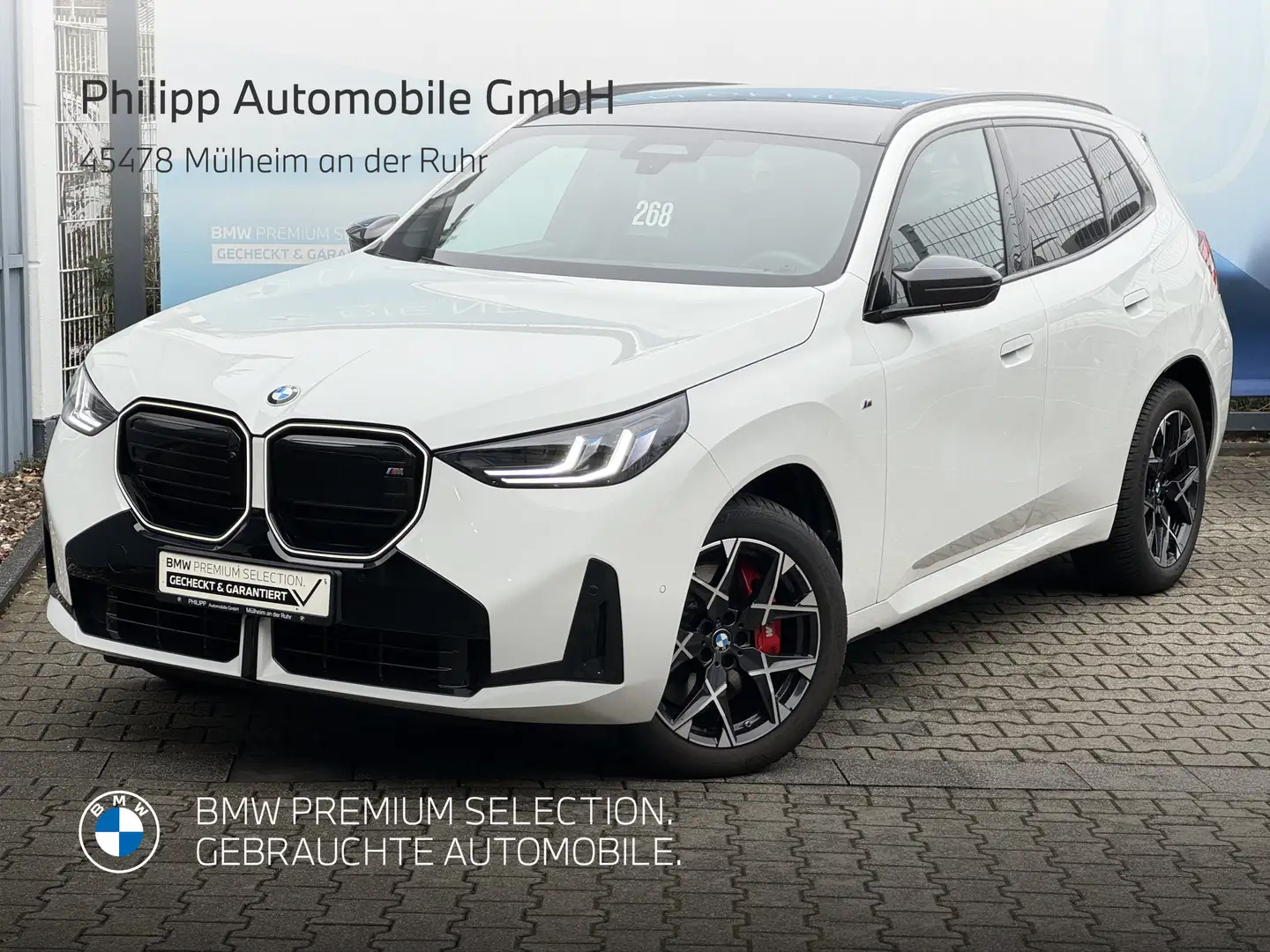BMW X3 M 50 xDrive M Sport Pro St.Hzg AHK PANO h&k Weiß - 1