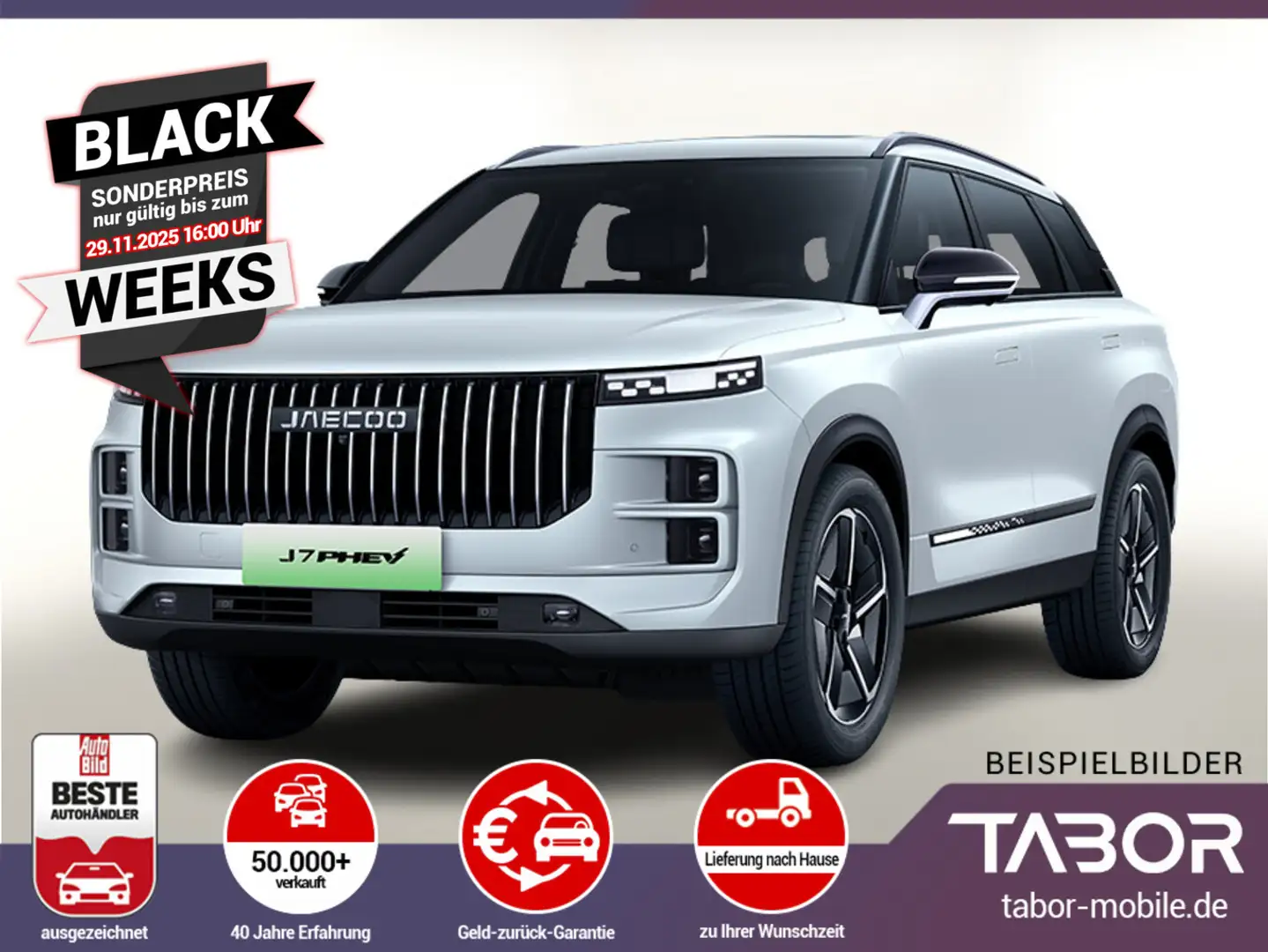 Jaecoo J7 1.6 T-GDI 145 AUT 4WD Exclusive Blanc - 1