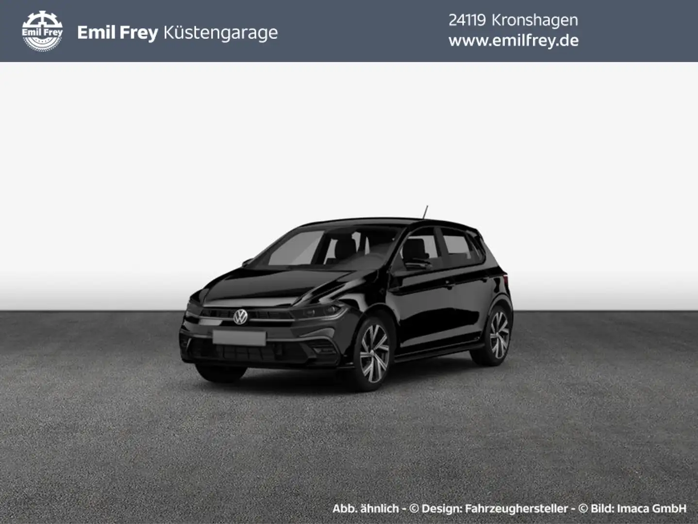 Volkswagen Polo 1.0 TSI OPF DSG Life NAVI GJR Keyless Schwarz - 1