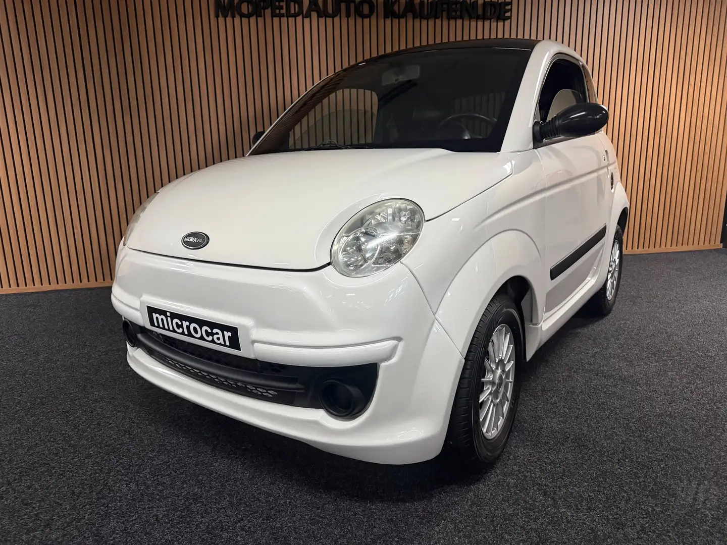 Microcar Due *Fiat 500 Look * Weiß - 2