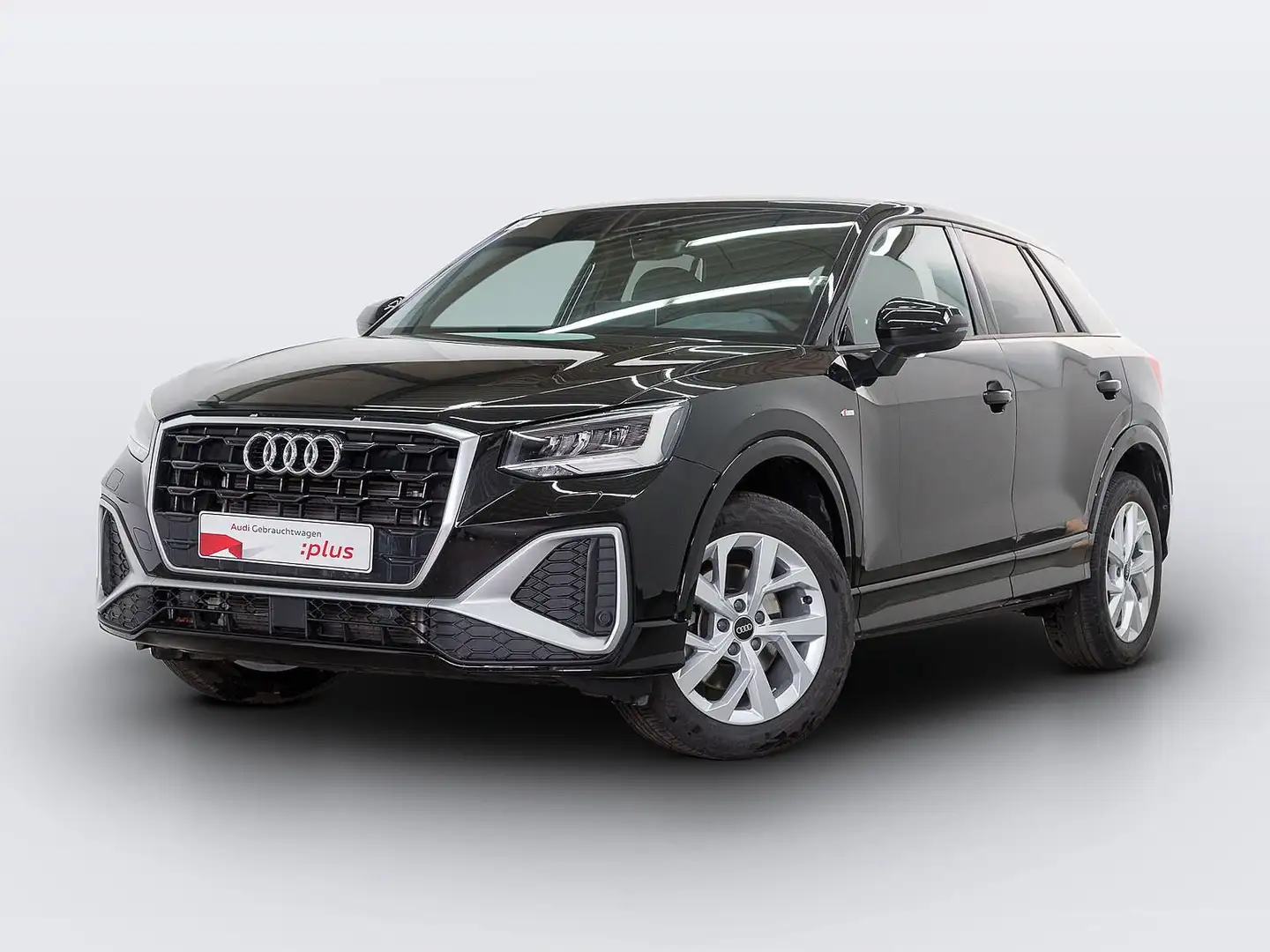 Audi Q2 35 TDI 2x LINE LEDER AHK NAVI+ VIRTUAL Schwarz - 2