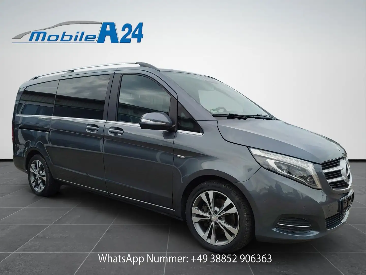Mercedes-Benz V 250 AVANTGARDE LANG 2xSCHIEBETÜREN LED AHK Grau - 1