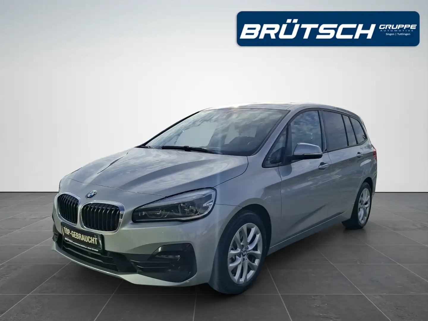 BMW 220 d Grand Tourer xDrive Advantage AUTOMATIK / NAVI / Plateado - 1