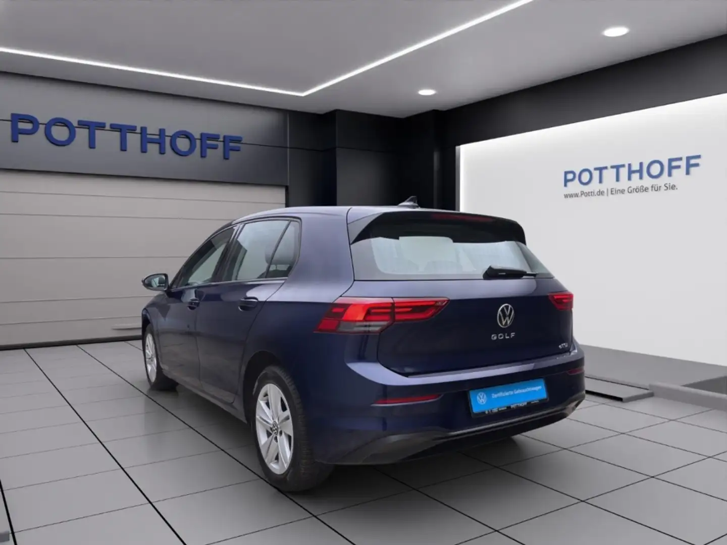 Volkswagen Golf 1.0 eTSI DSG LIFE ACC PDC LED NAVI SITZHZG Blau - 2