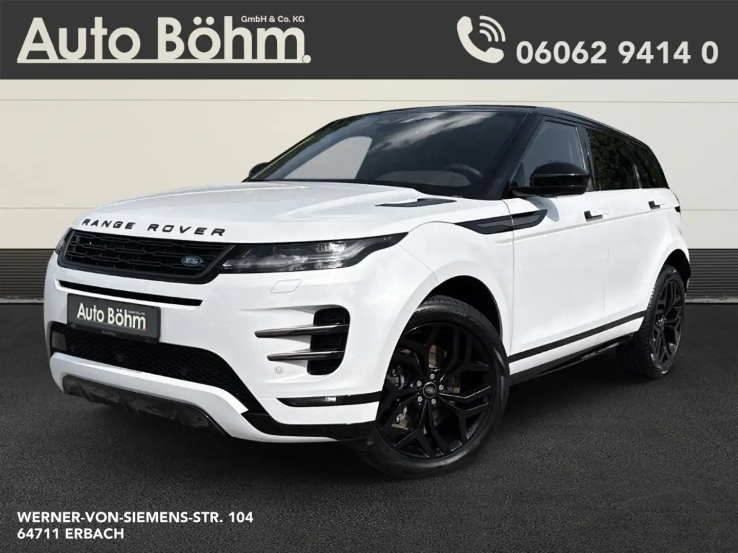 Land Rover Range Rover Evoque D165 Dynamic SE+Pano+ACC+AHK Weiß - 1