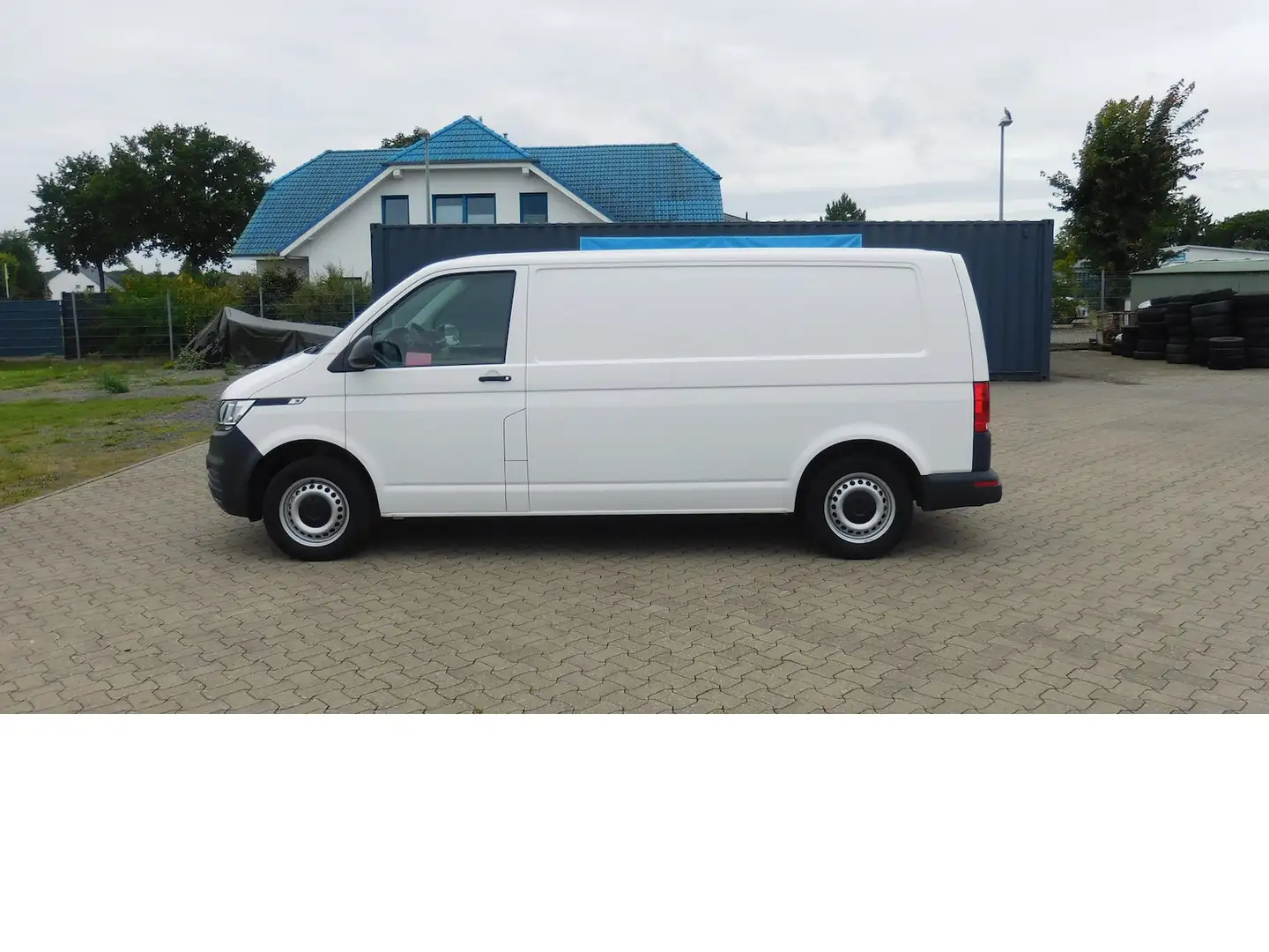 Volkswagen T6.1 Transporter Abt e- Elektro Lang Radio Klima Blanc - 1