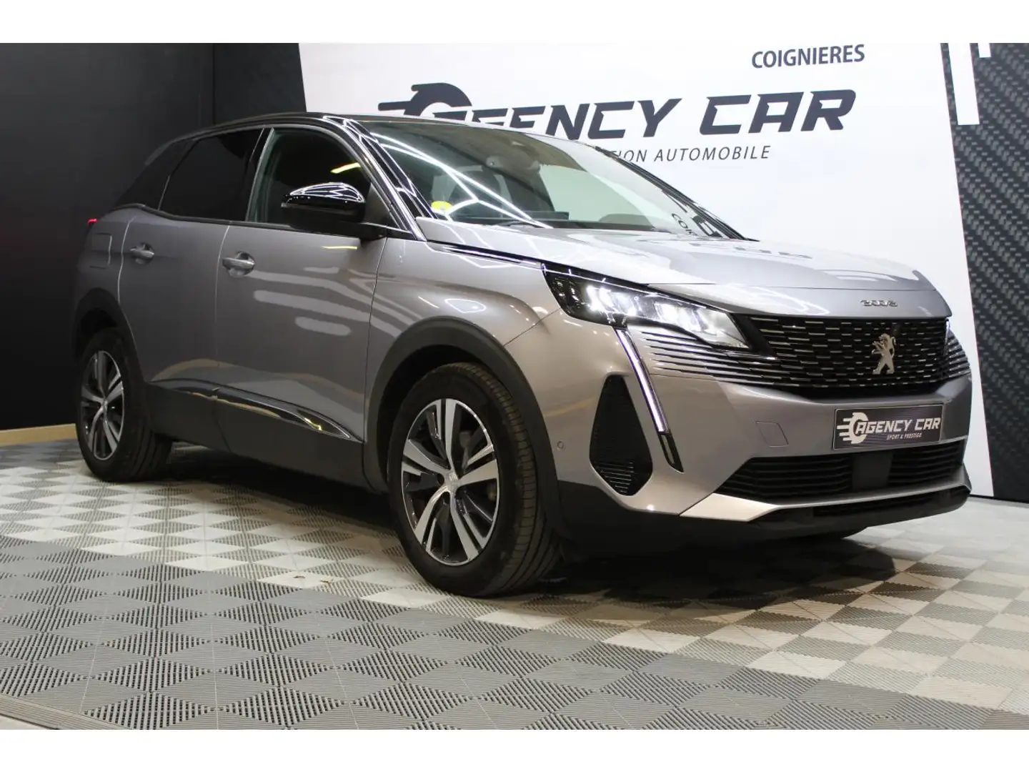 Peugeot 3008 1.5 BlueHDi S\u0026S - 130 - BV EAT8 Allure Pack Gris - 1