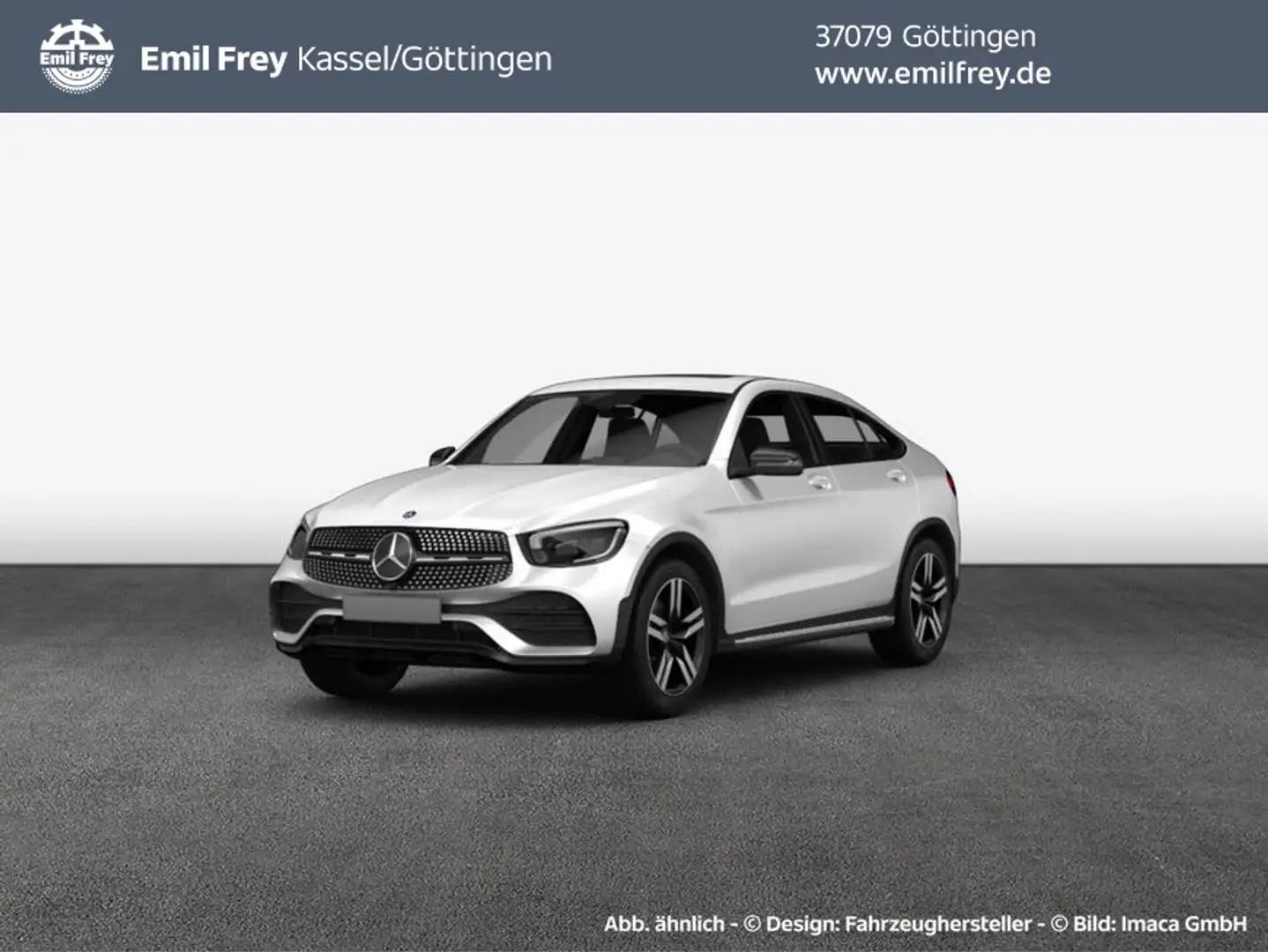 Mercedes-Benz GLC 300 GLC-Coupe Weiß - 1