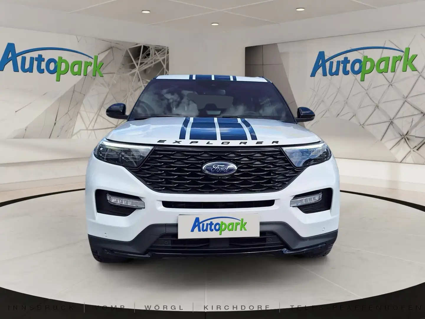 Ford Explorer ST-Line Plug-in-Hybrid Weiß - 2