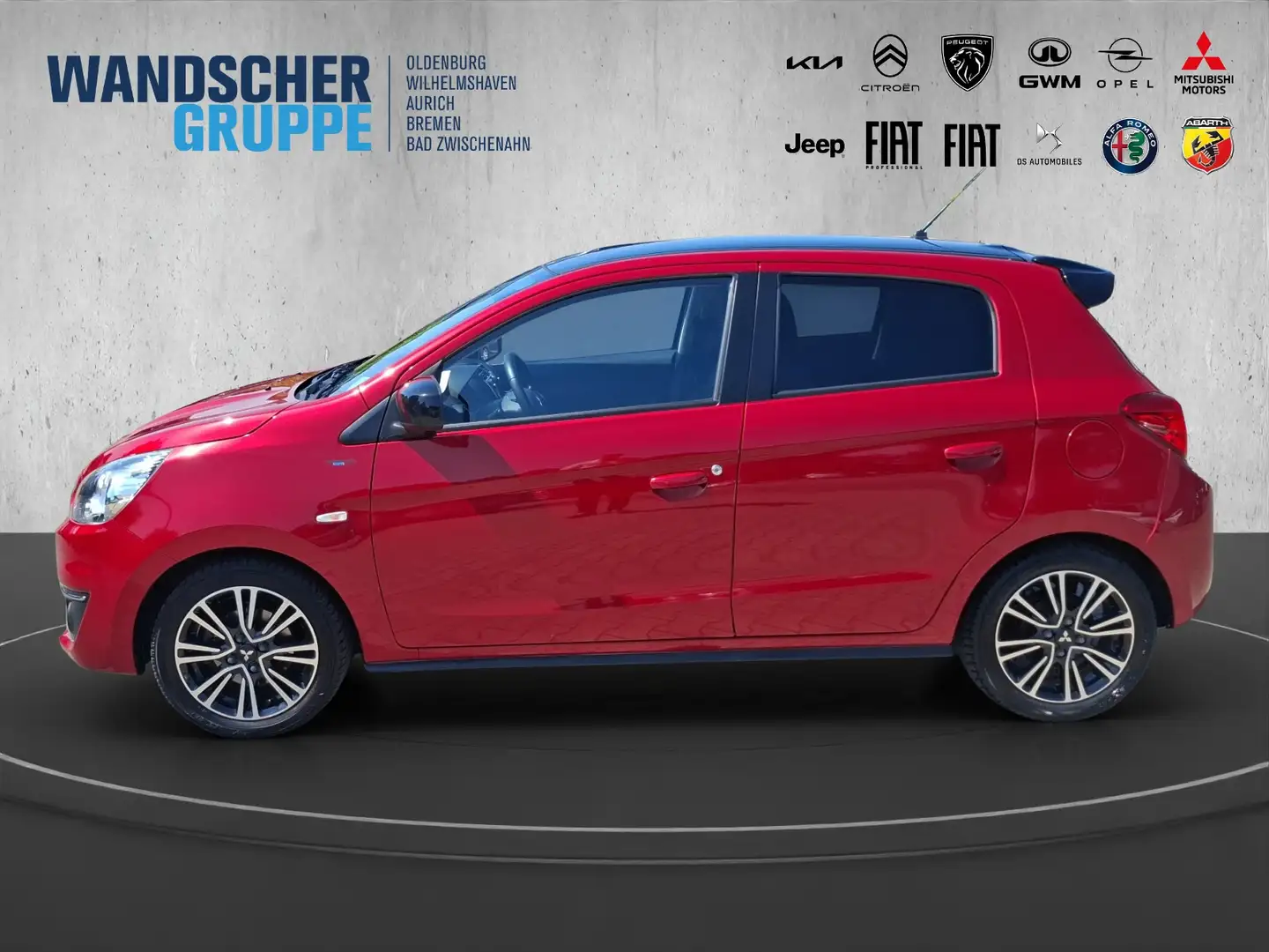 Mitsubishi Space Star 1.2 Diamant Edition+ SHZ+SoundSys Rot - 2