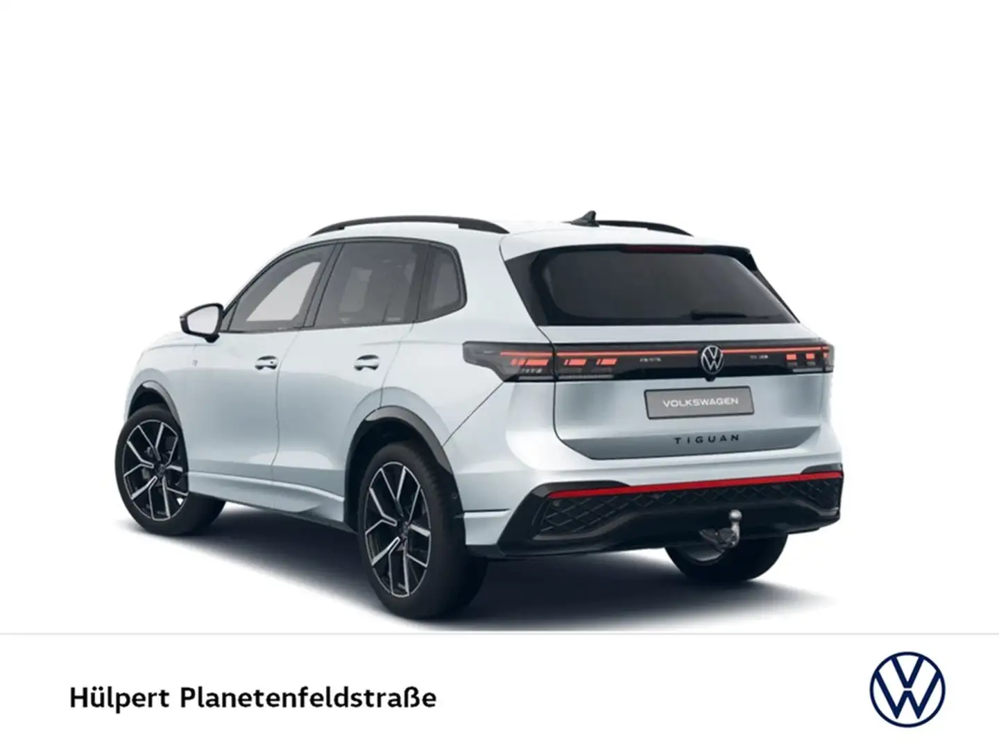 Volkswagen Tiguan 2.0 R-LINE DSG BLACKSTYLE AHK eKLAPPE Zilver - 2