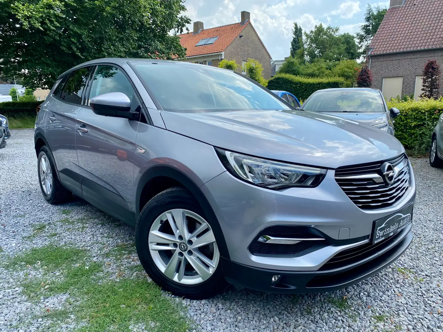 Opel Grandland X 1.2 Turbo-Business Edition-Camera-PDC v/a-Apple CP Grau - 1