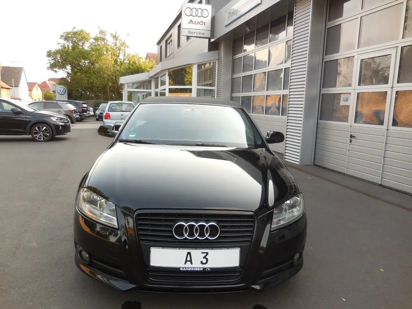 Audi A3 2.0 TDI S line/Sportpaket - Cabriolet Nero - 1