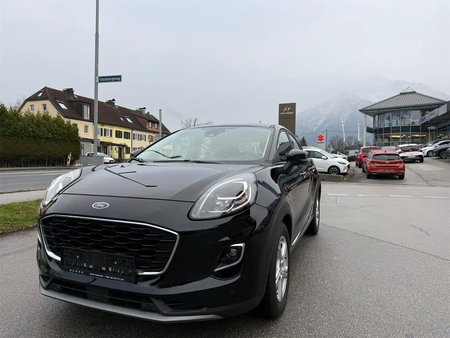 Ford Puma 1,0 EcoBoost Titanium Schwarz - 1