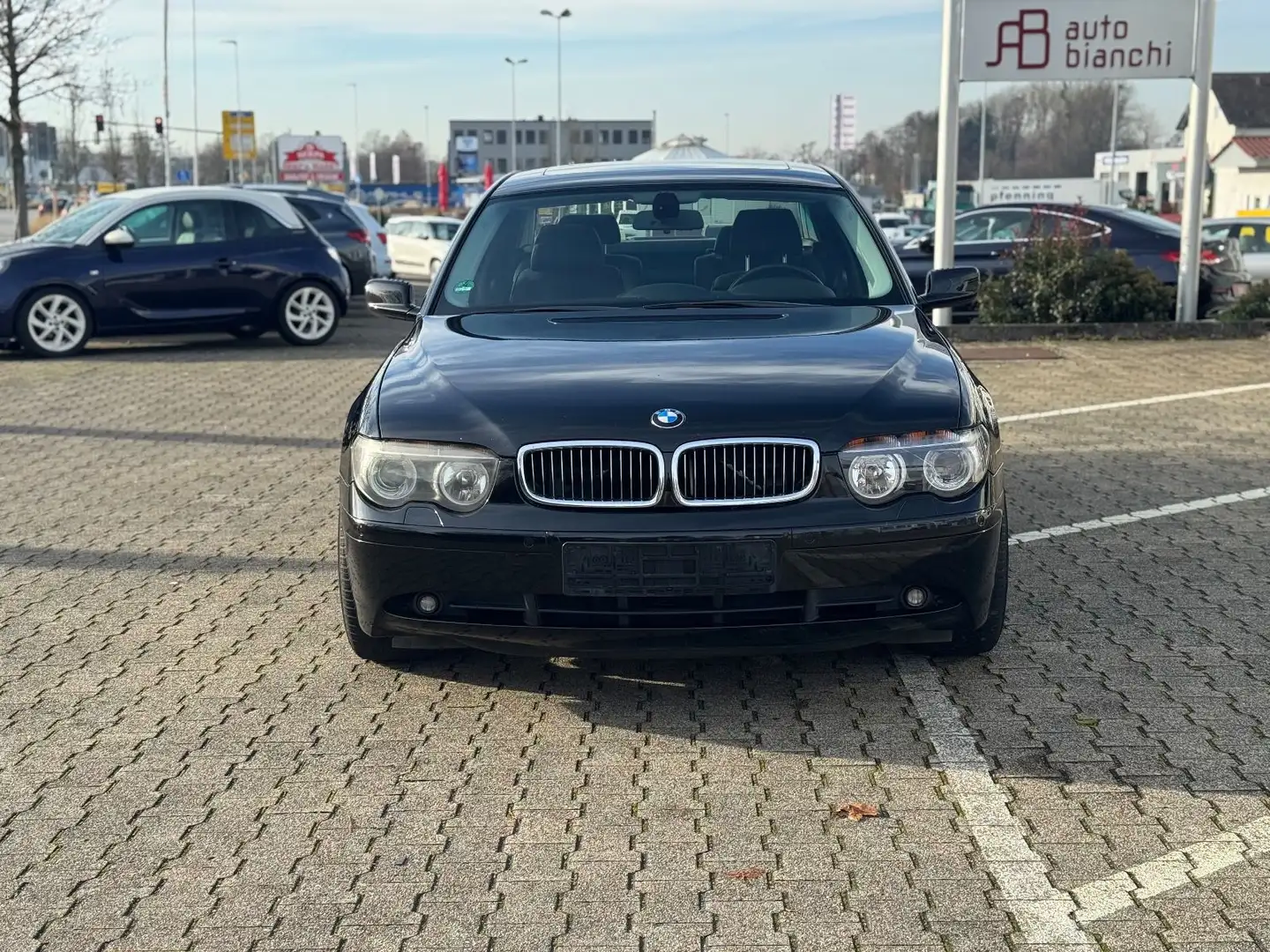 BMW 745 i *V8 *Voll *TÜV 05/2027 Schwarz - 2
