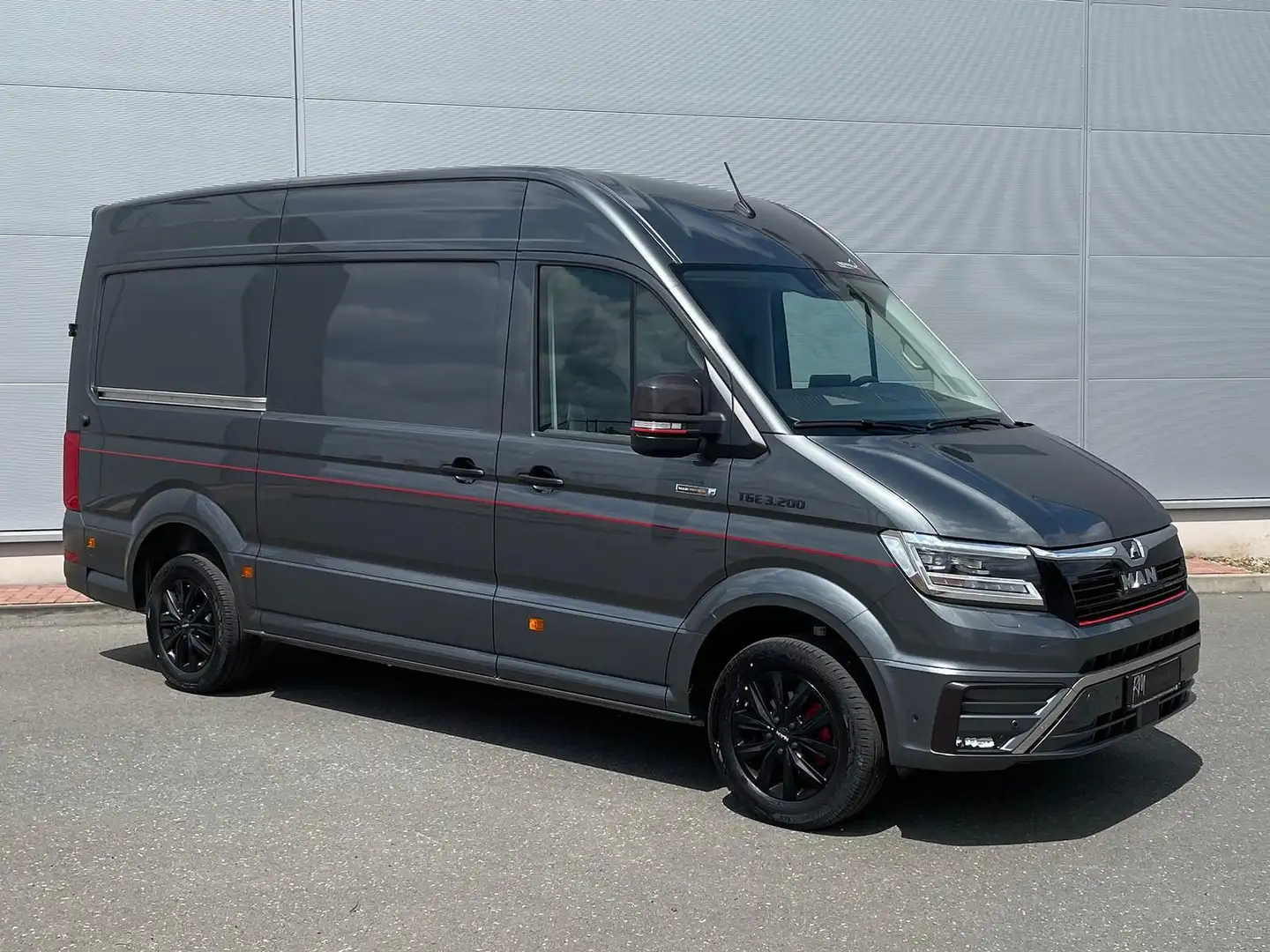 MAN TGE 3.200 L3H3 Kasten 4x4 Individual S ACC STHZ Grigio - 2