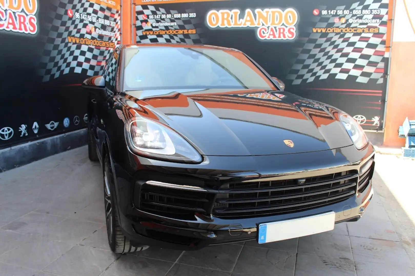 Porsche Cayenne E-Hybrid Coupé Aut. Negro - 1