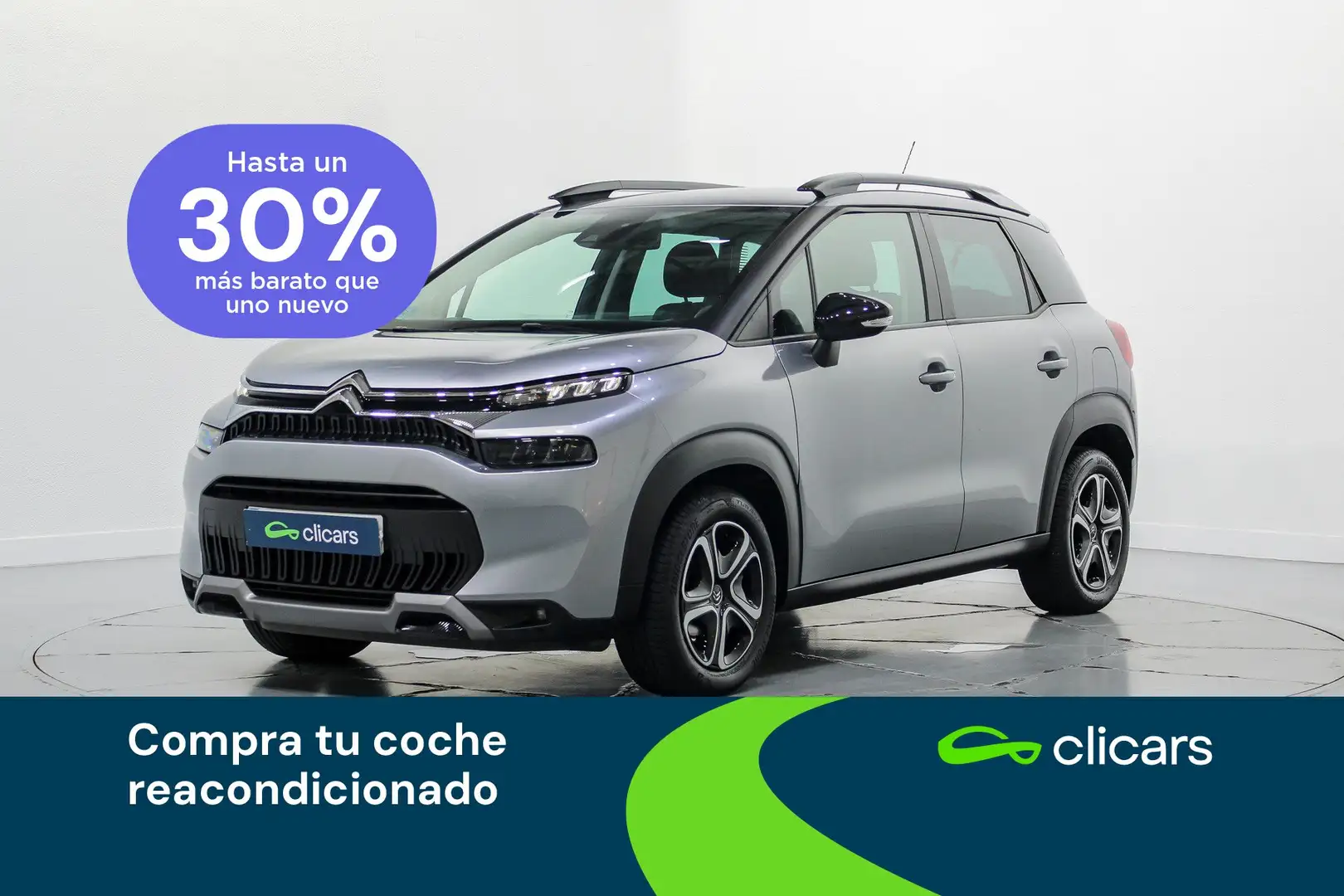 Citroen C3 Aircross BlueHDi S&S Feel Pack 110 Plateado - 1