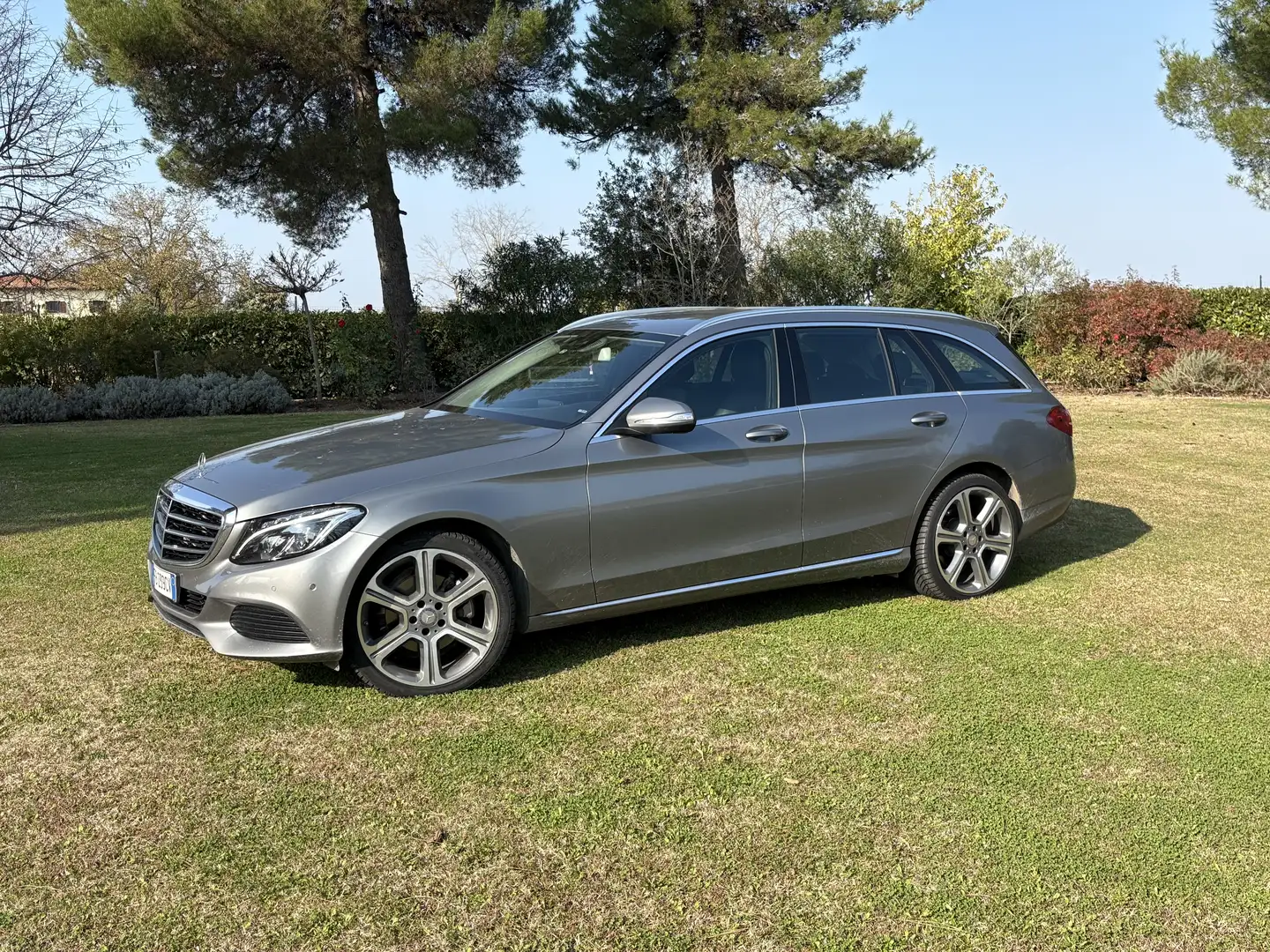 Mercedes-Benz C 220 C 220 d Sw Exclusive auto Grigio - 1