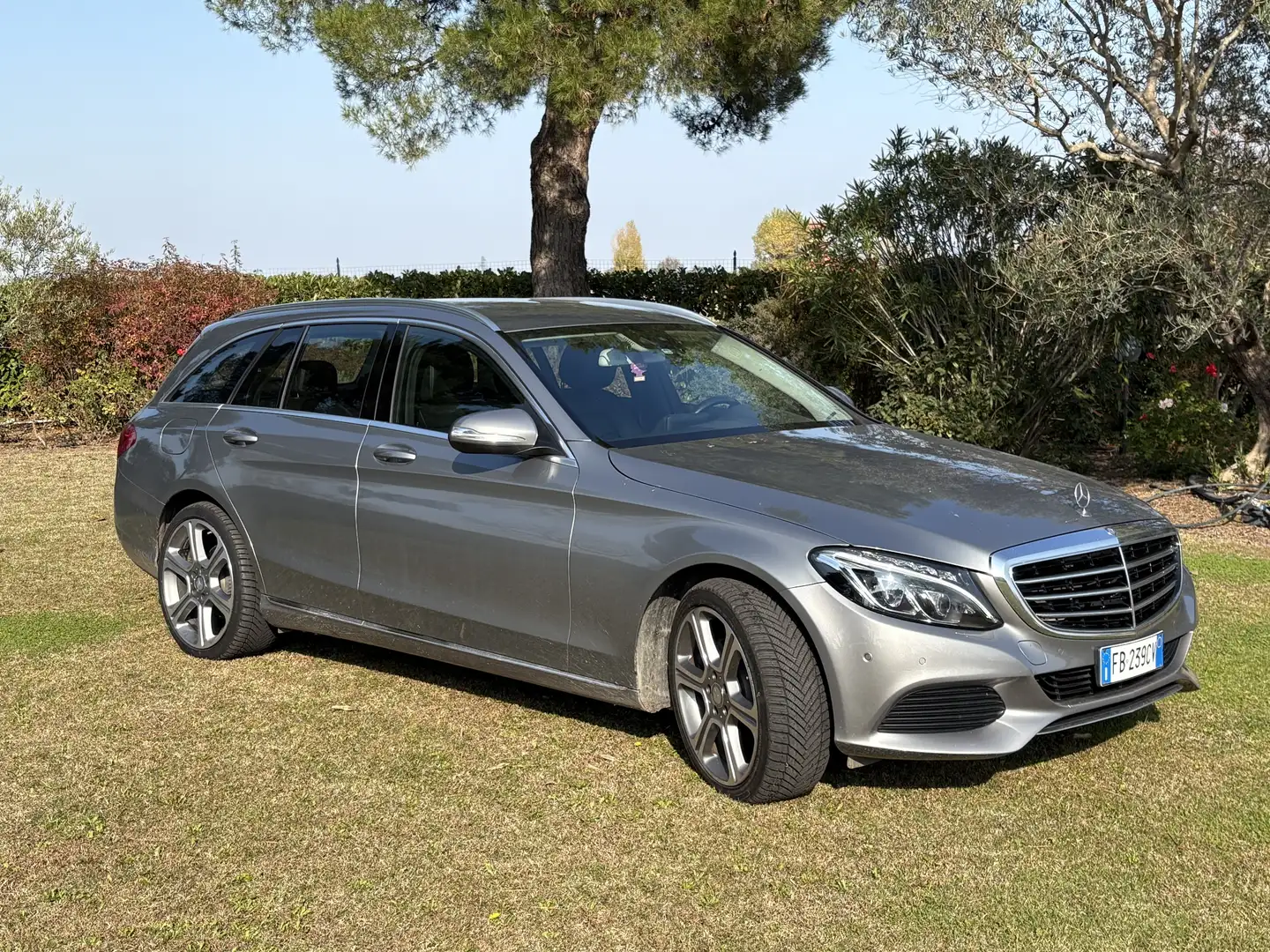 Mercedes-Benz C 220 C 220 d Sw Exclusive auto Grigio - 2