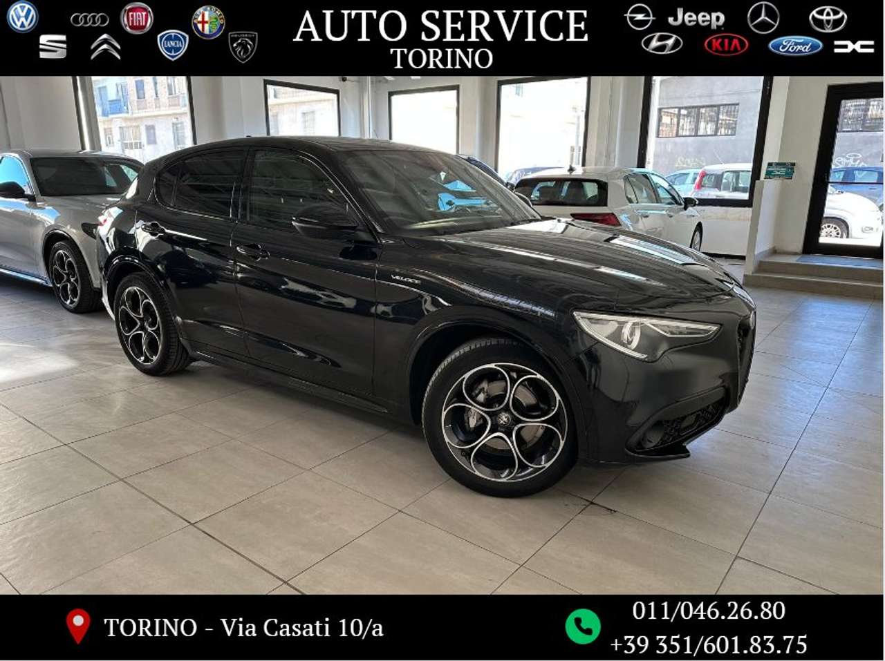 Alfa Romeo Stelvio Stelvio 2022 2.2 VELOCE Q4 210cv auto KM REALI