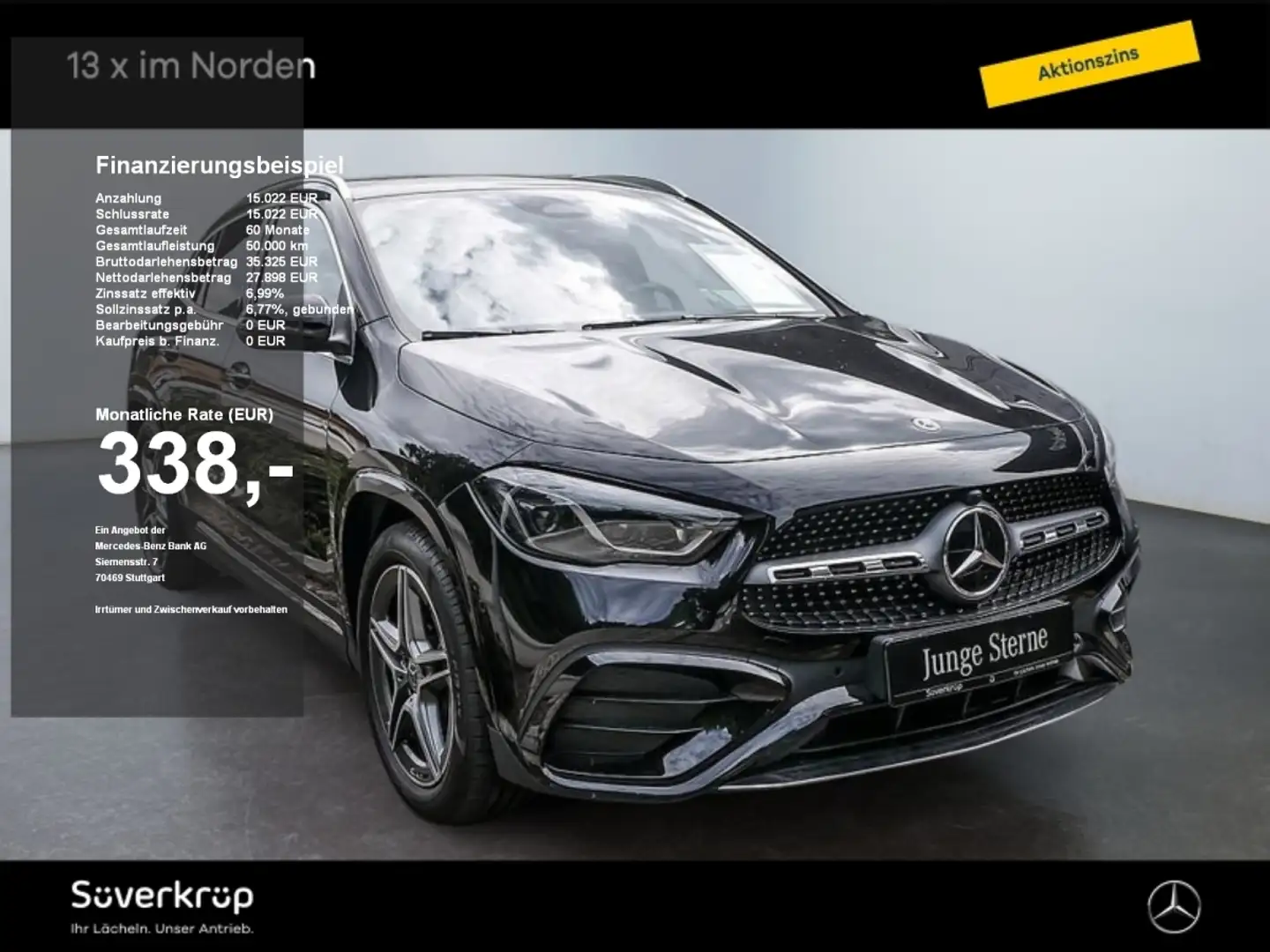 Mercedes-Benz GLA 200 d , AMG AHK KAMERA PDC SHZ SPUR MULTI Nero - 1