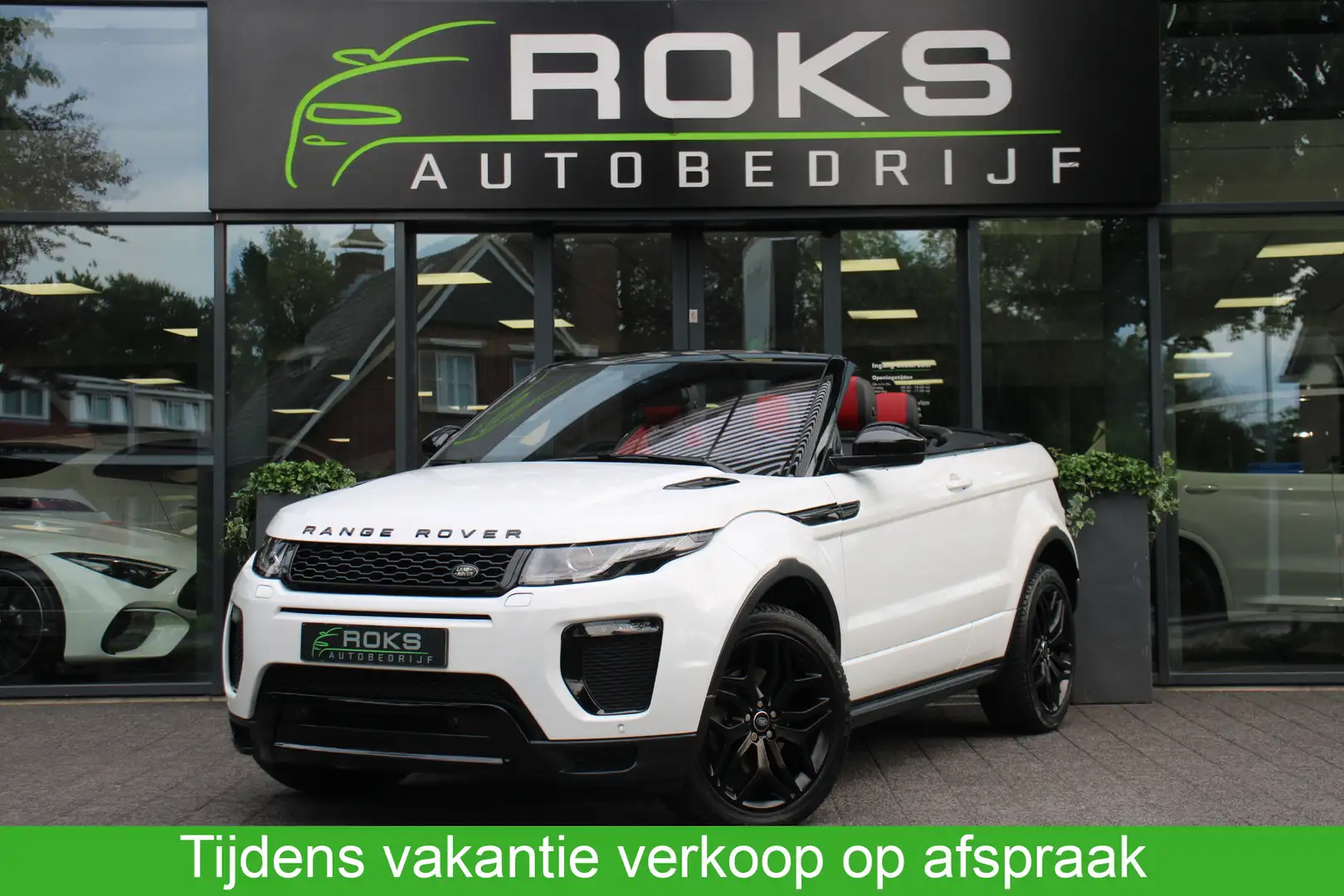 Land Rover Range Rover Evoque Convertible 2.0 Si4 HSE Dynamic BlackPack Full opt Wit - 1