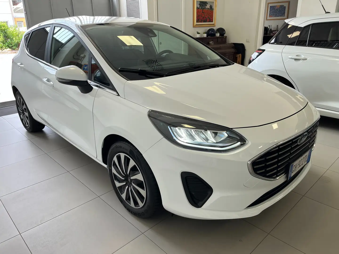 Ford Fiesta Fiesta 5p 1.0 ecoboost h Titanium 125cv Bianco - 1