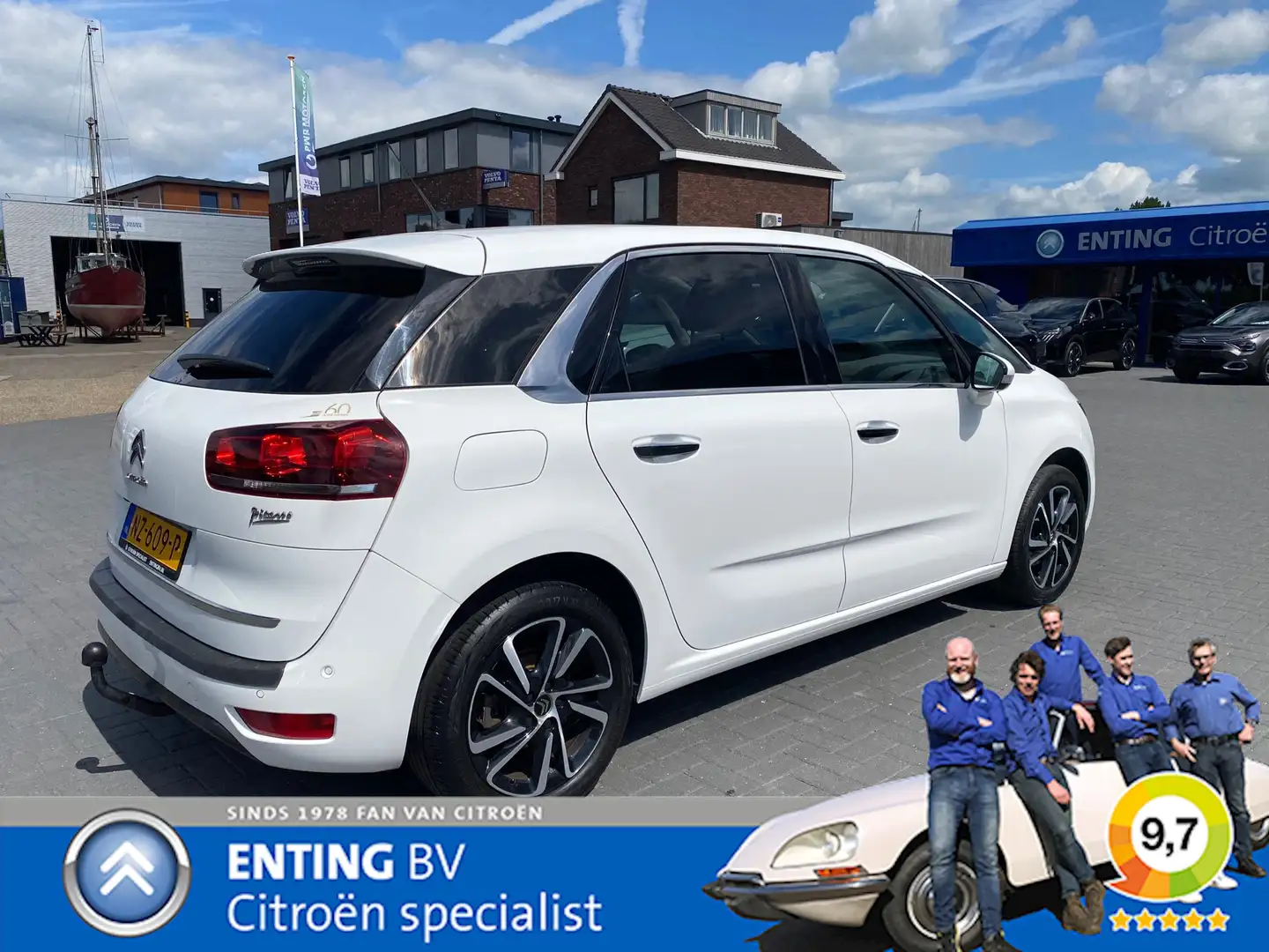 Citroen C4 Picasso 1.2 PT 130 Selection NAVI CAMERA CARPLAY NIEUWE DI Wit - 2