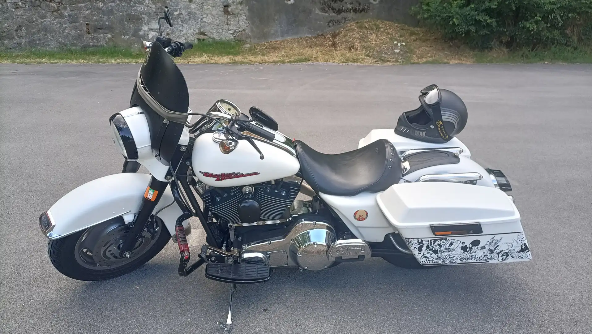 Harley-Davidson Road King Bianco - 2