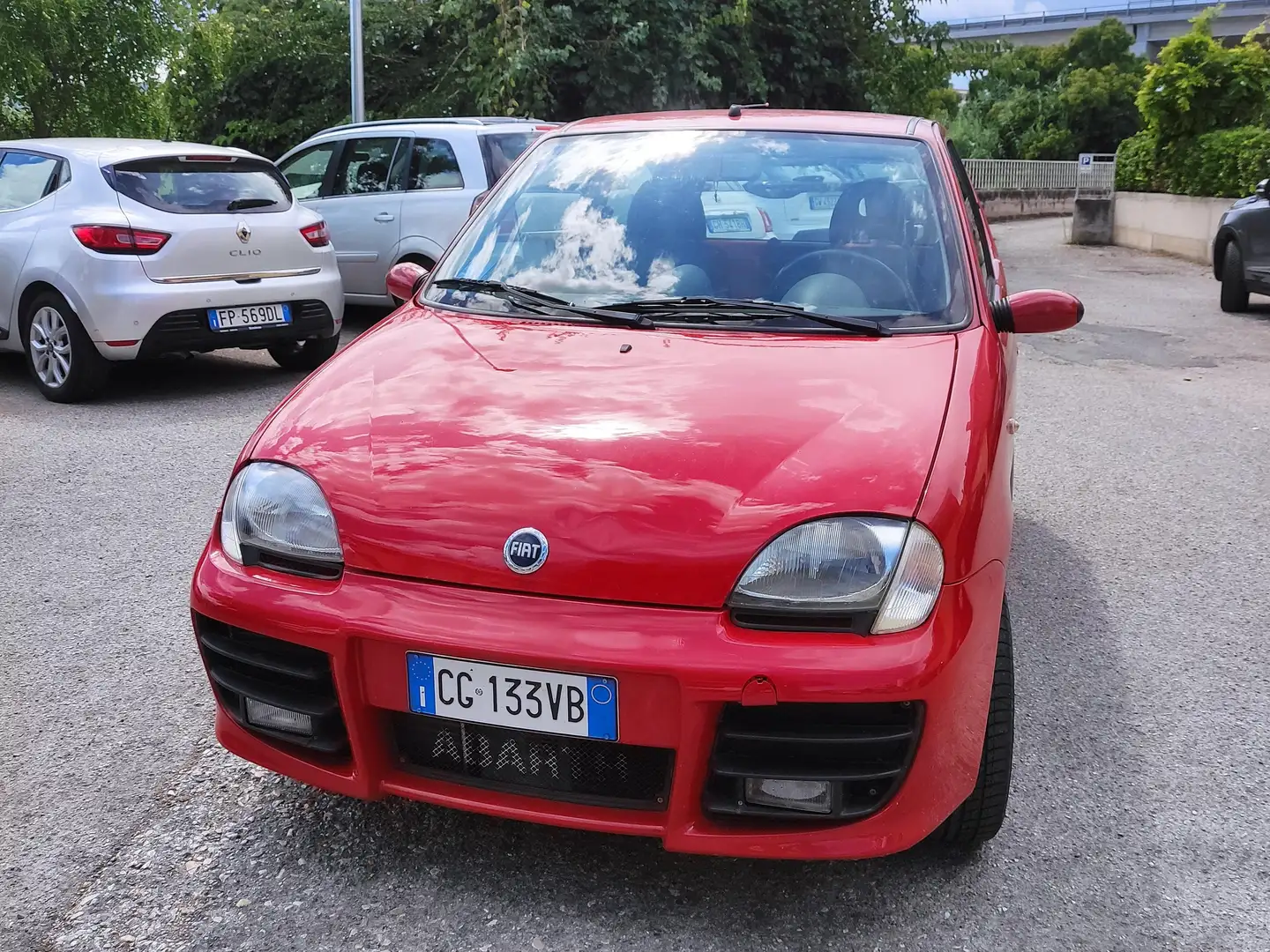 Fiat Seicento Seicento 1.1 Sporting kit Abarth Rosso - 1