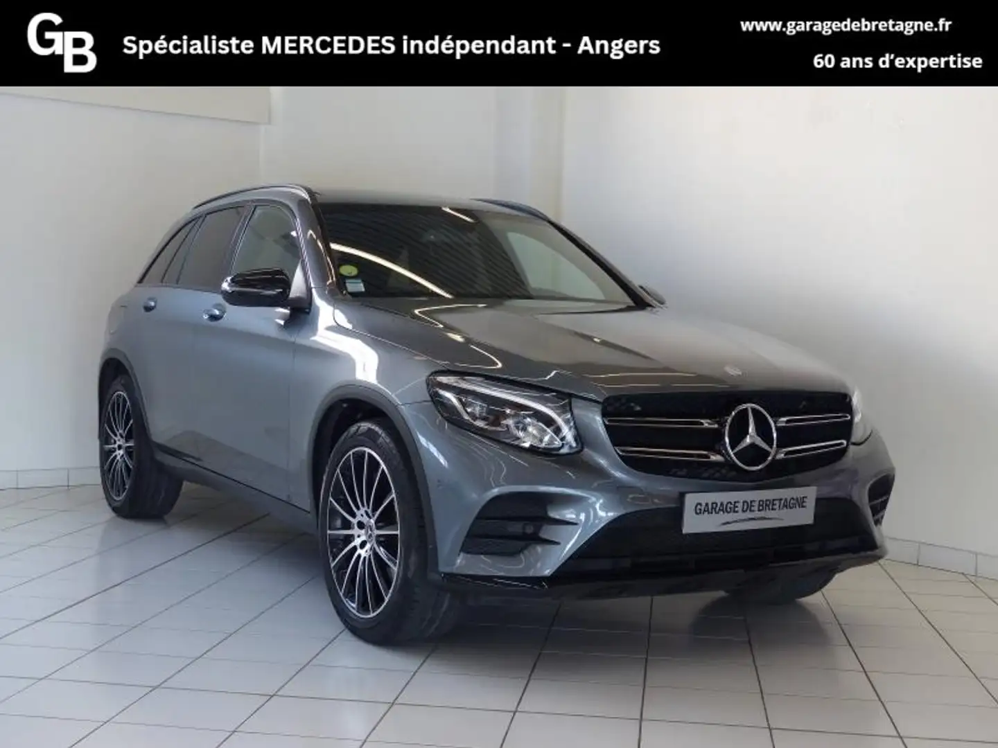 Mercedes-Benz GLC 220 220 d 170ch Sportline 4Matic 9G-Tronic Grau - 1