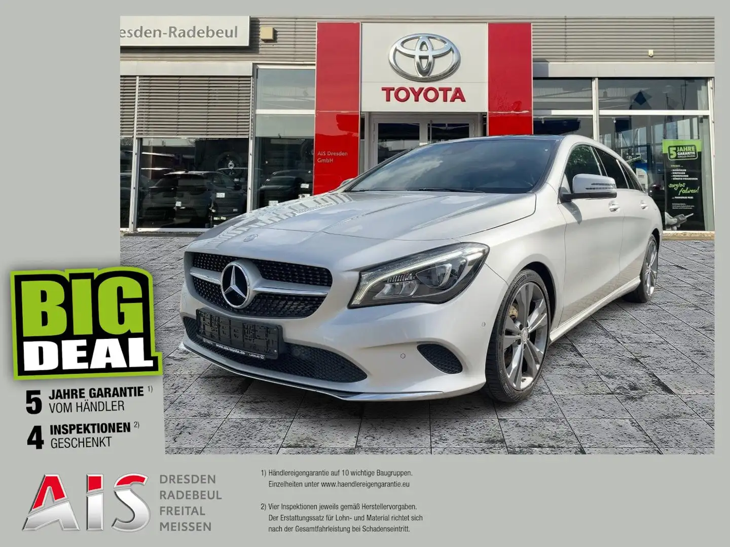 Mercedes-Benz CLA 200 CDI Shooting Brake 4Matic Urban LED+Navi Argintiu - 1