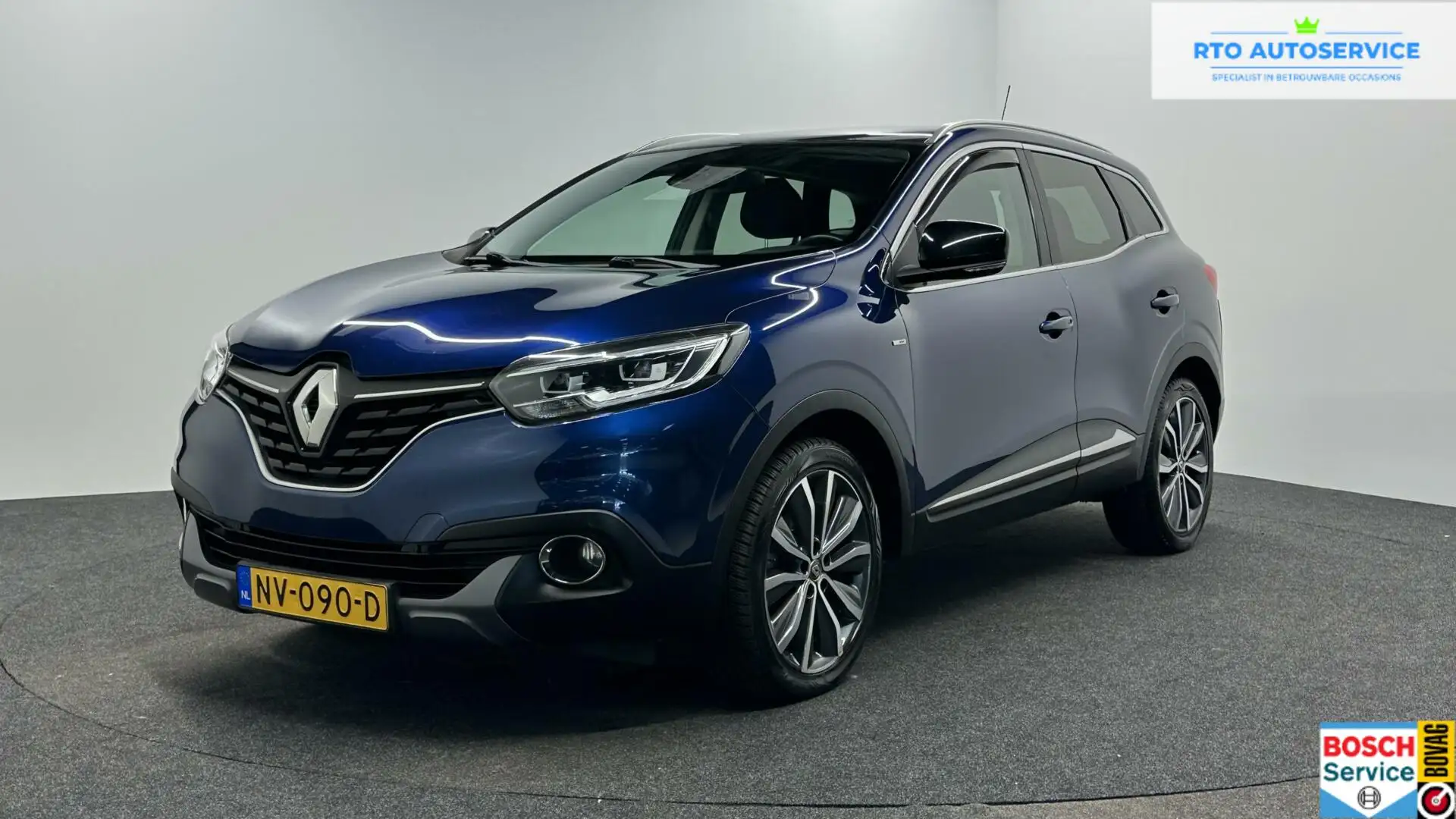 Renault Kadjar 1.2 TCe Bose NAVI LEER CRUISE TREKHAAK ECC LM. Azul - 1
