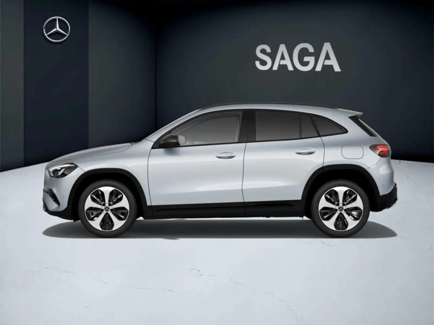 Mercedes-Benz GLA 180 180 d Luxury Line Silber - 2