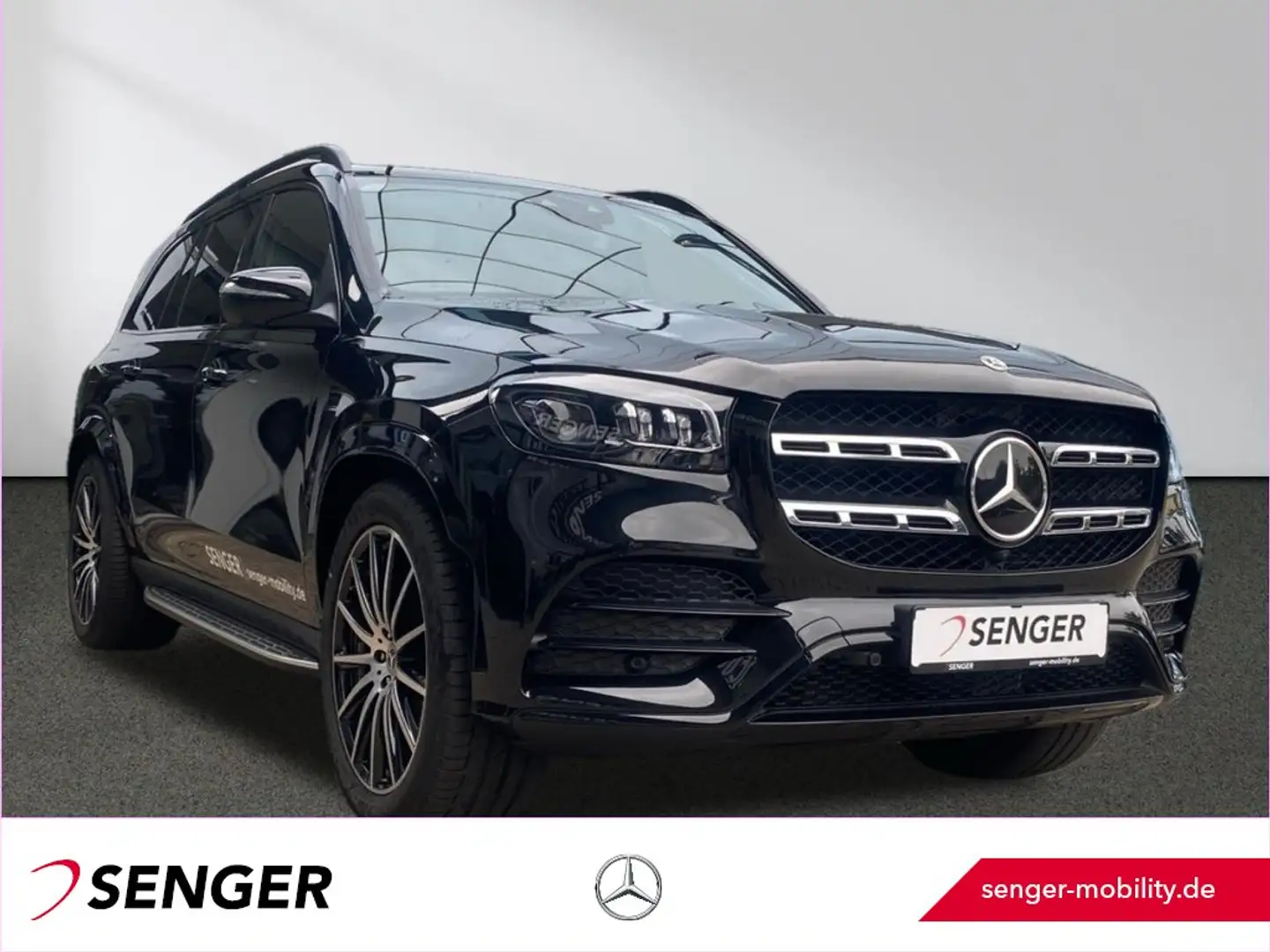 Mercedes-Benz GLS 400 d 4M AMG Airmatic Pano Burmester 360°-K. Schwarz - 1