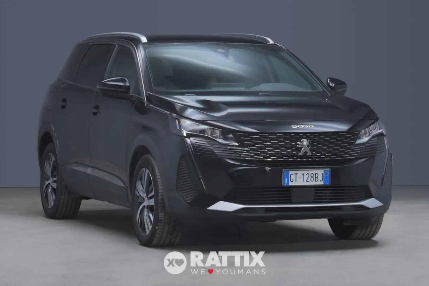 Peugeot 5008 1.2 Hybrid 48V 136CV Allure Pack e-DCS6 7p.ti Noir - 1