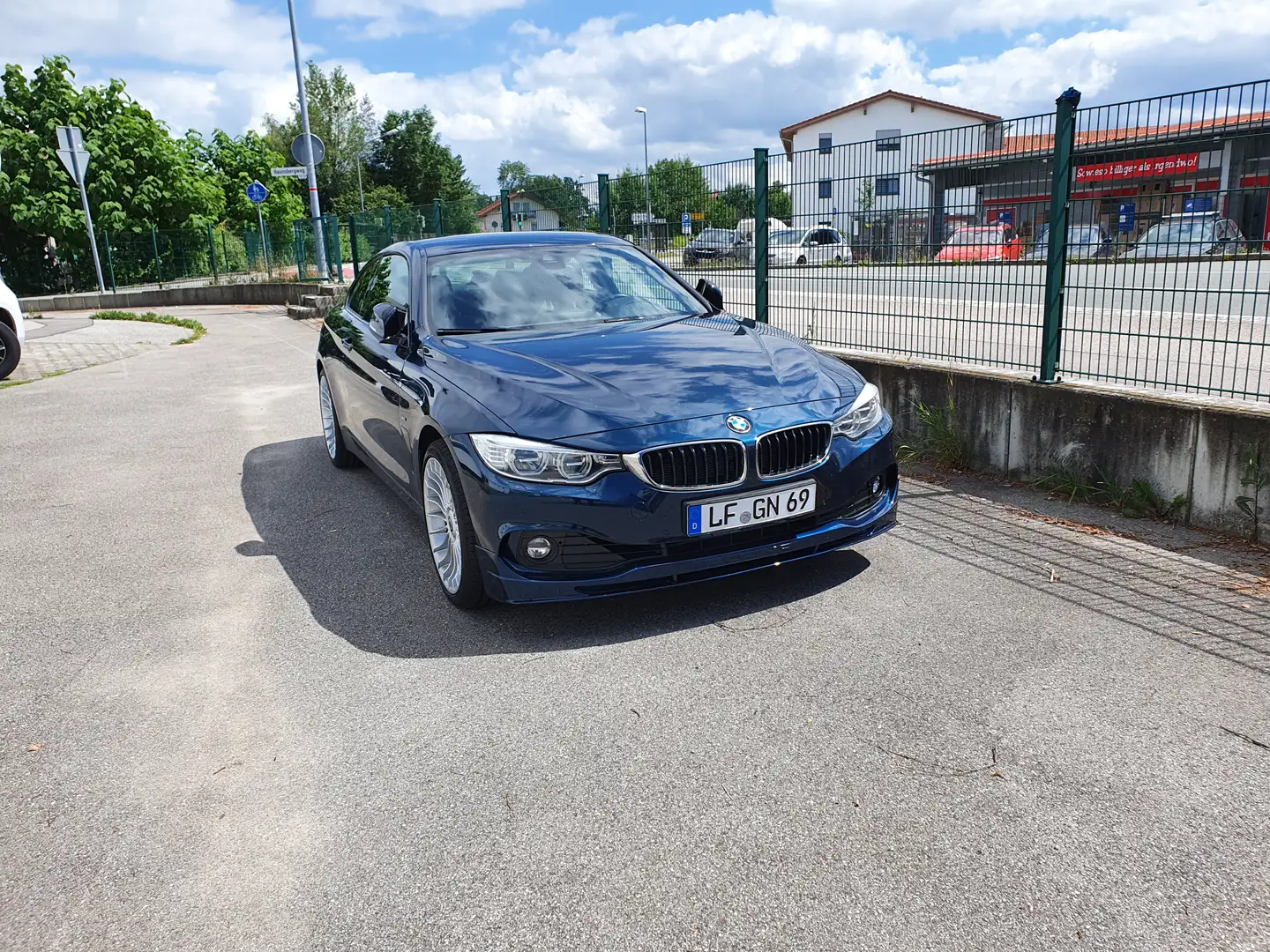 BMW 435 435d Coupe xDrive Sport-Aut. Sport Line Синій - 2