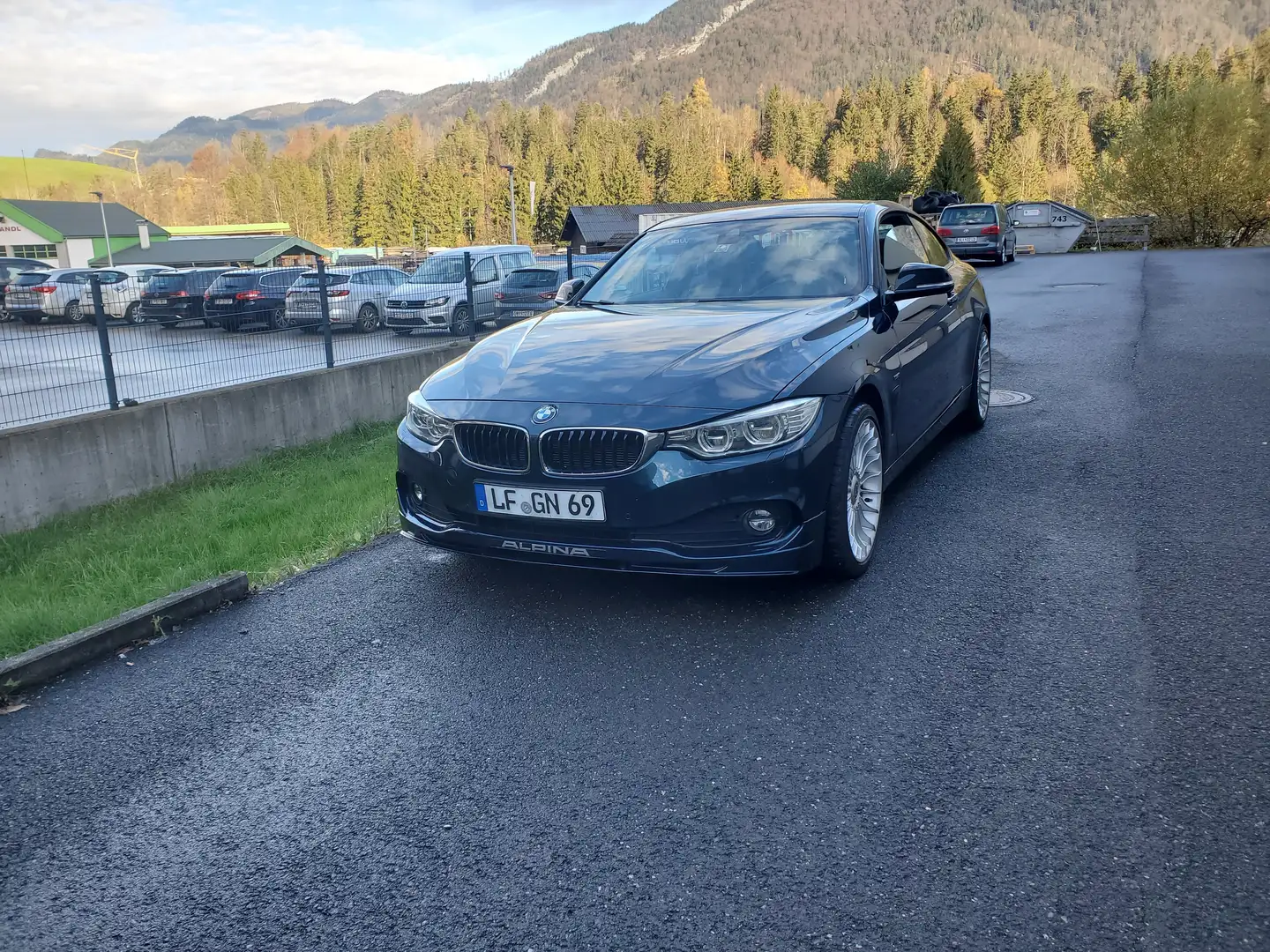BMW 435 435d Coupe xDrive Sport-Aut. Sport Line Bleu - 1
