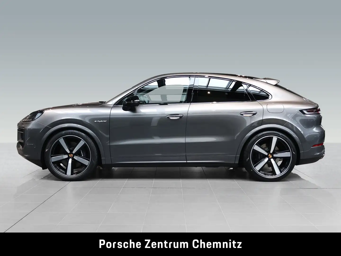Porsche Cayenne E-Hybrid Coupé Black Edition!;HA-Lenkung;AHZV;4-Zo Grau - 2