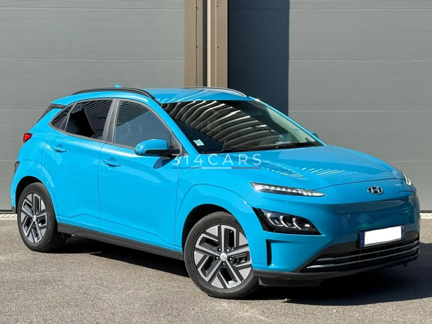 Hyundai KONA Electric - 204  Cv 64kw Bleu - 1