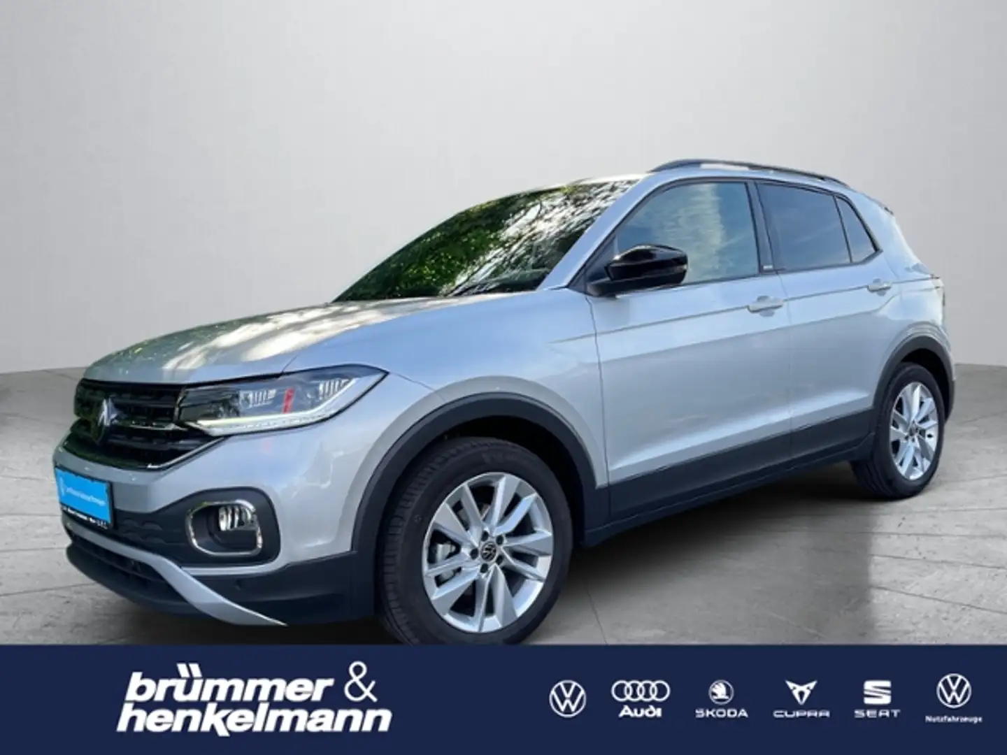 Volkswagen T-Cross Move 1.0 TSI DSG +Kamera+AHK+Digital Pro Silber - 1
