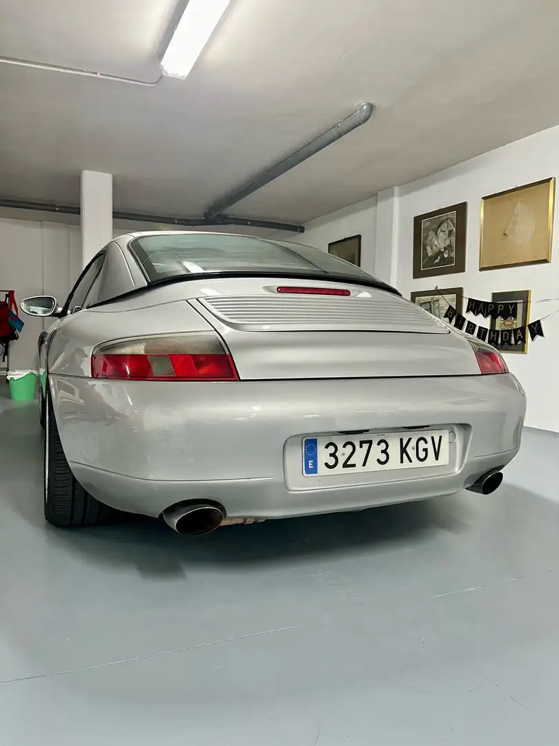 Porsche 996 911 Carrera Cabrio Plateado - 2