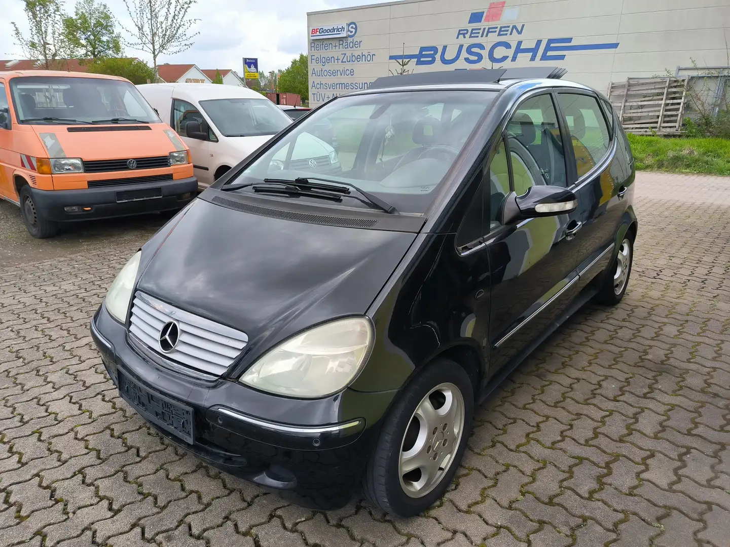 Mercedes-Benz A 170 Avantgarde TÜV Leder ESD Negro - 1