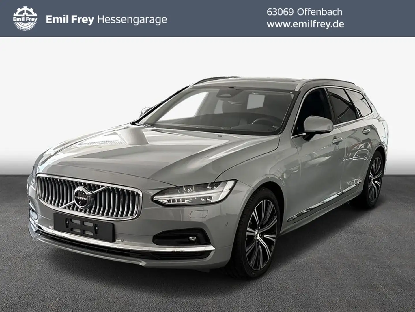 Volvo V90 B4 D Ultimate Bright Gris - 1