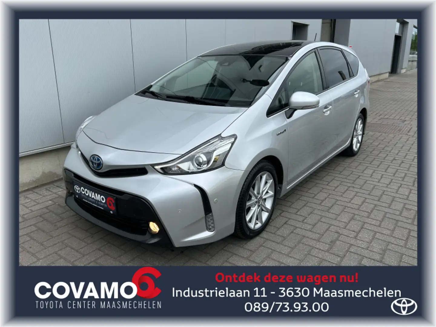 Toyota Prius+ Business+ Argent - 1
